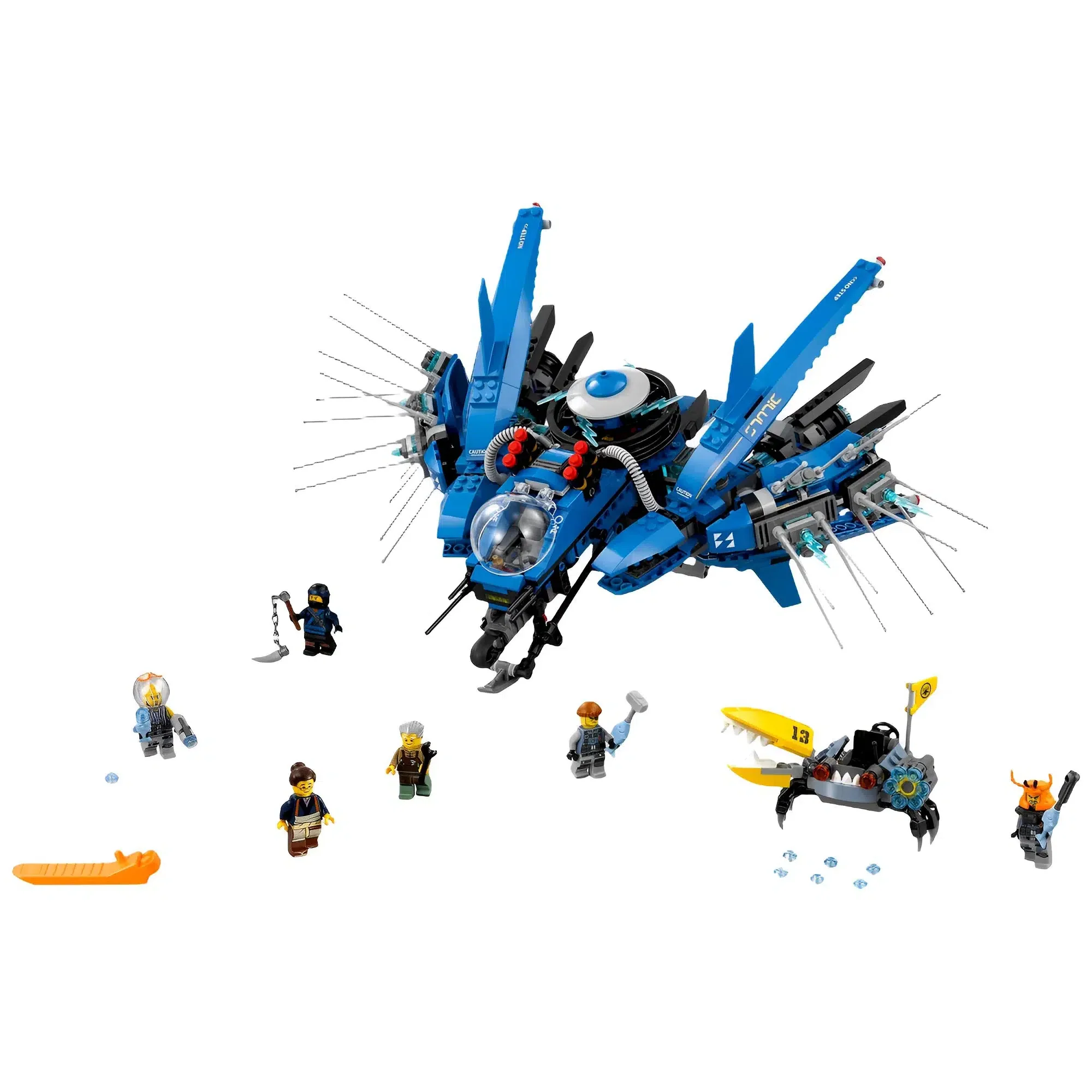 LEGO [The LEGO Ninjago Movie] - Lightning Jet Building Set (70614) - Image 2