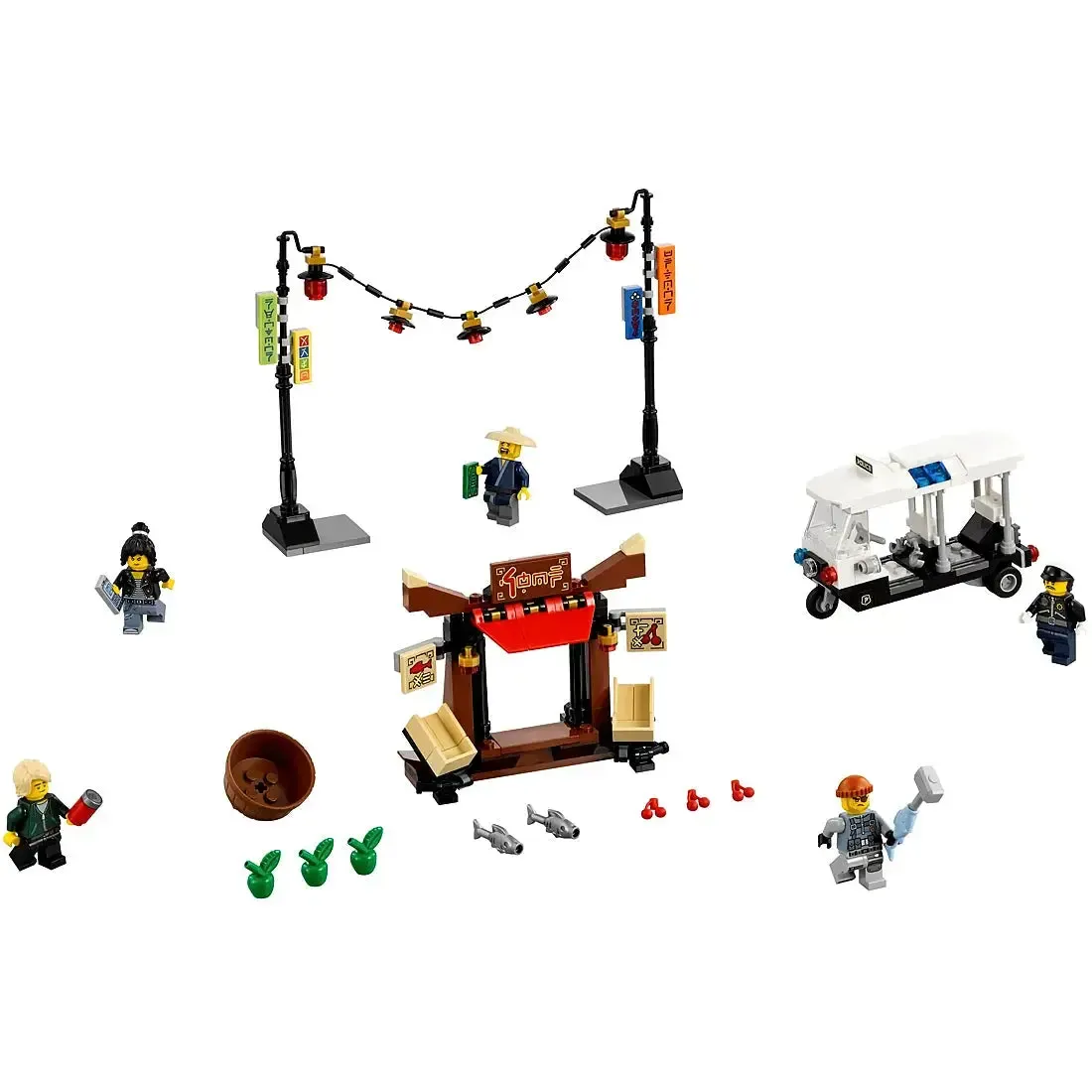 LEGO [The LEGO Ninjago Movie] - NINJAGO City Chase Building Set (70607) - Image 2