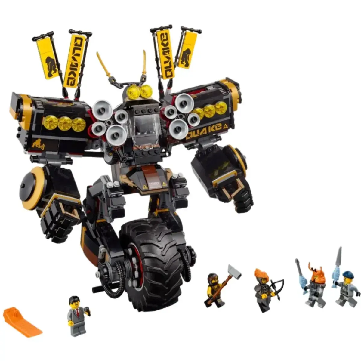 LEGO [The LEGO Ninjago Movie] - Quake Mech Building Set - Series (70632) - Image 2