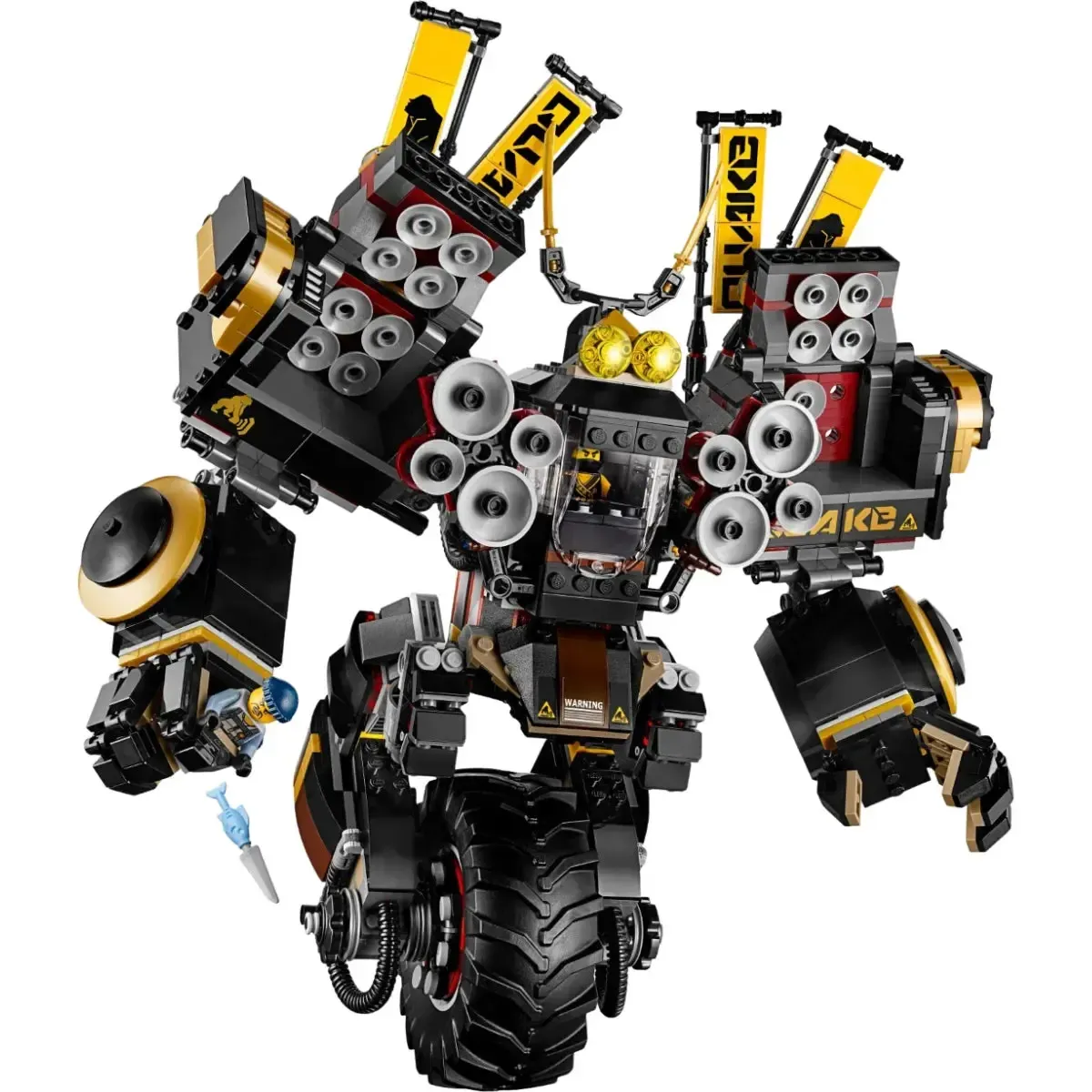 LEGO [The LEGO Ninjago Movie] - Quake Mech Building Set - Series (70632) - Image 5