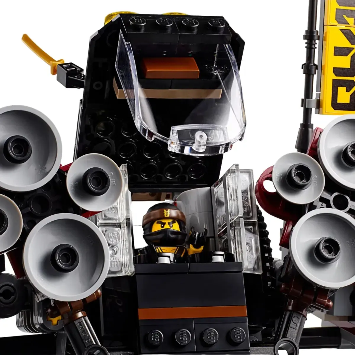 LEGO [The LEGO Ninjago Movie] - Quake Mech Building Set - Series (70632) - Image 6