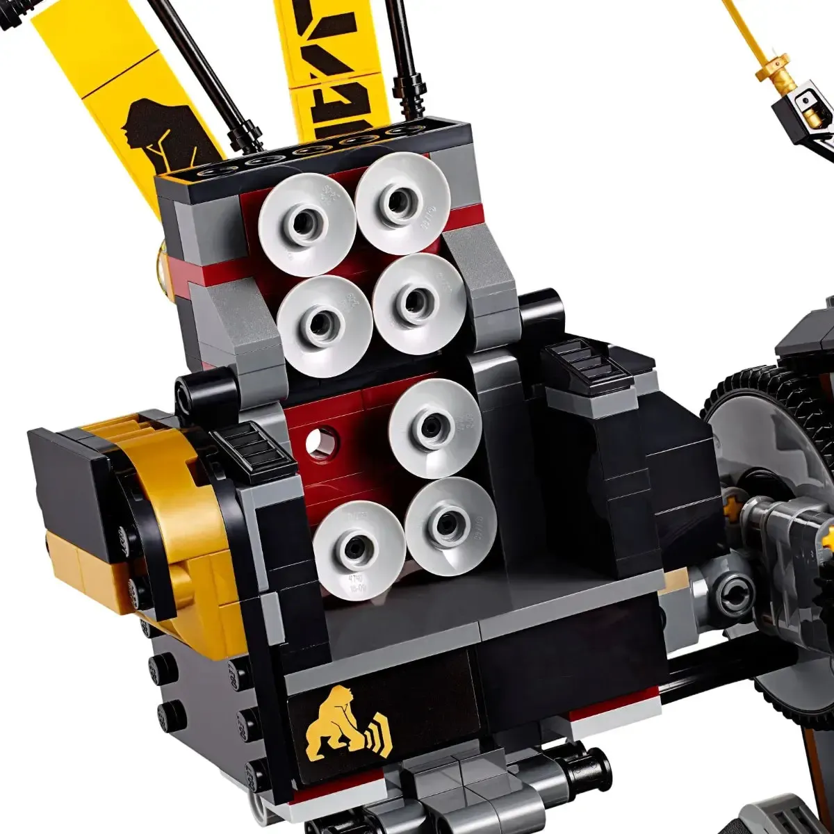 LEGO [The LEGO Ninjago Movie] - Quake Mech Building Set - Series (70632) - Image 8