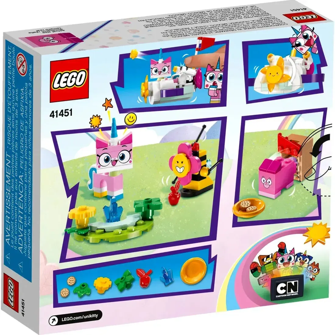 LEGO [Unikitty] - Unikitty Cloud Car Building Set - Series (41451) - Image 3