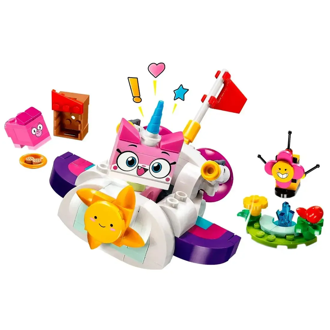 LEGO [Unikitty] - Unikitty Cloud Car Building Set - Series (41451) - Image 4
