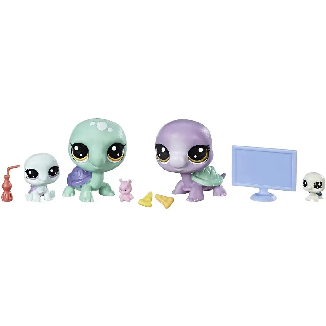Littlest Pet Shop - Movie Night Turtle Crew Figures - Hasbro - Series 2 (52-56) - Image 2