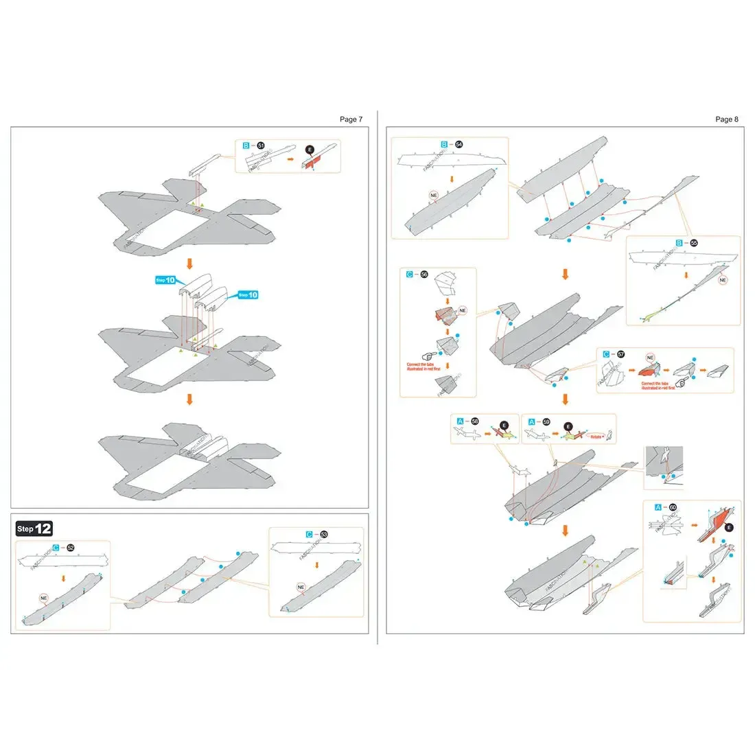 Lockheed Martin - F-22 Raptor Plane Figure Model Kit (1:137 Scale, Steel, Moderate Difficulty) - Fascinations - Metal Earth Series - Image 12