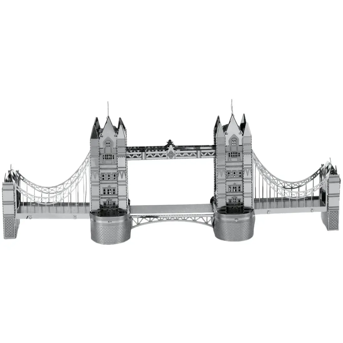 London Tower Bridge Figure Model Kit (Steel, Moderate Difficulty) - Fascinations - Metal Earth Series - Image 4