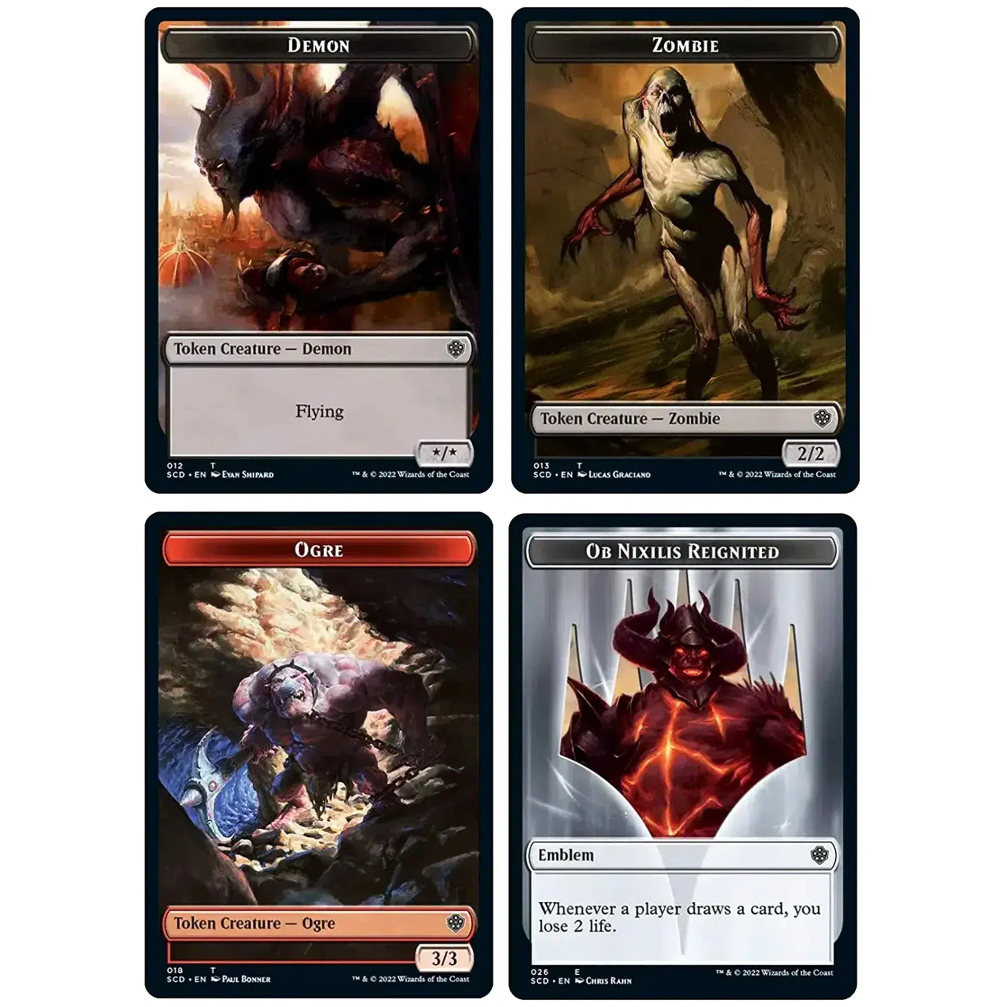 Magic: The Gathering [2022 Starter Commander] - Chaos Incarnate Starter Commander Deck - Wizards of the Coast - Image 4