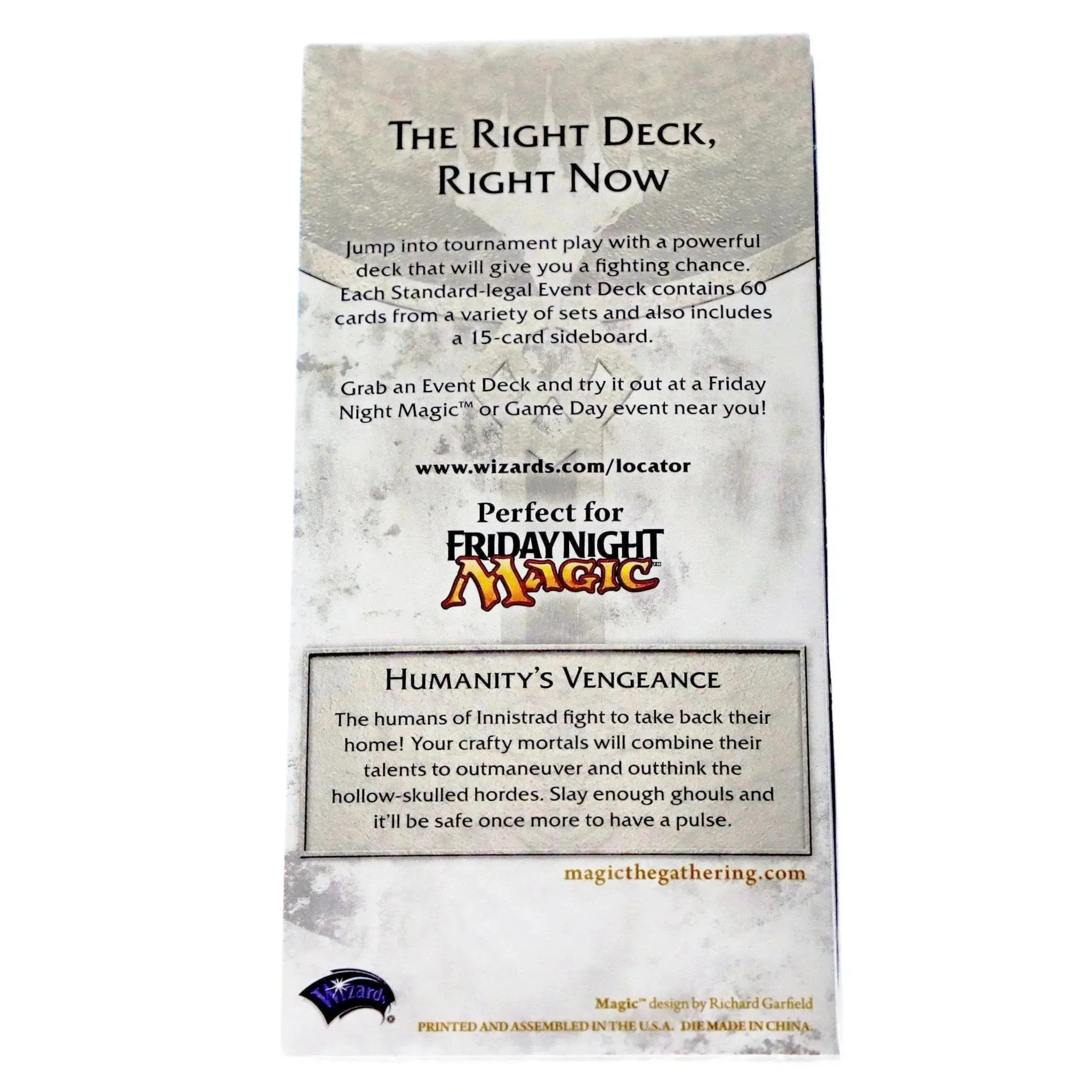 Magic: The Gathering [Avacyn Restored] - Humanity's Vengeance Event Deck - Image 2