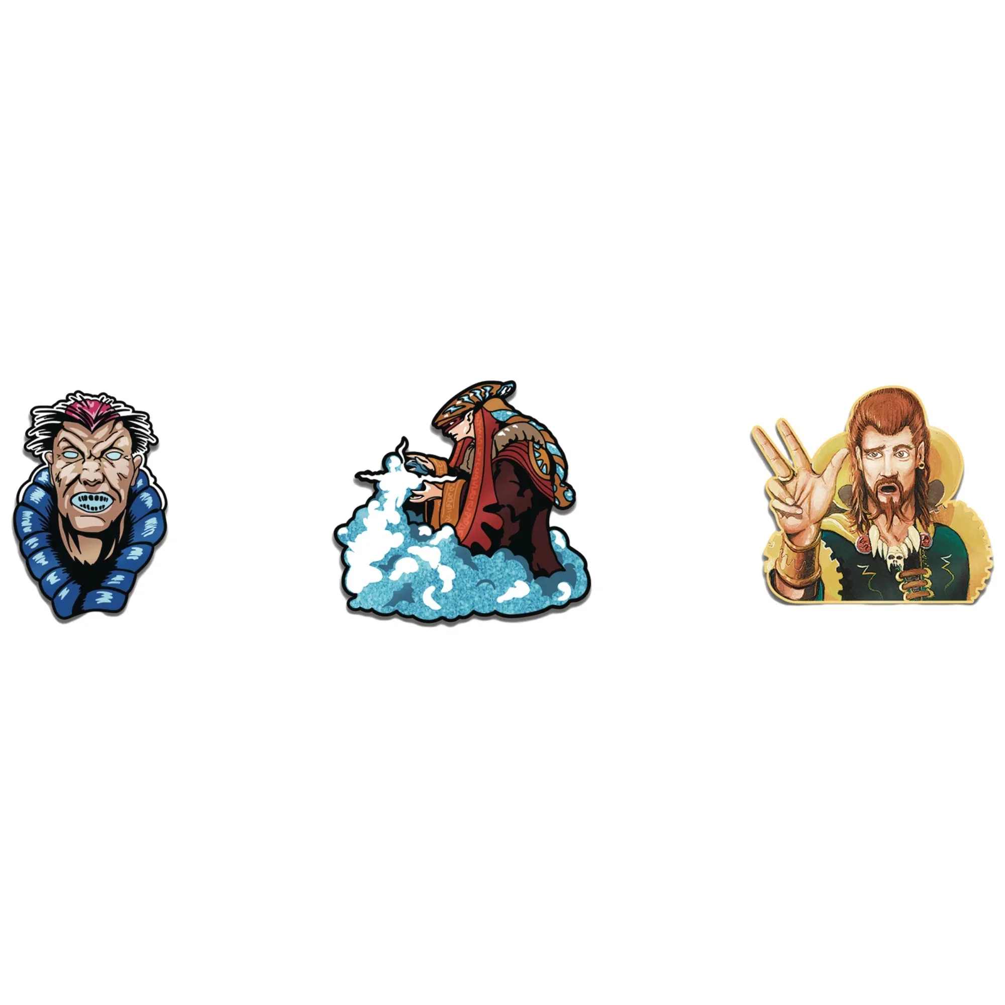 Magic: The Gathering - Blue Color Pin Badge Set (Limited Edition, Augmented Reality) - Pinfinity - Brainstorm, Mana Leak & Counterspell Pin Badges - Image 4