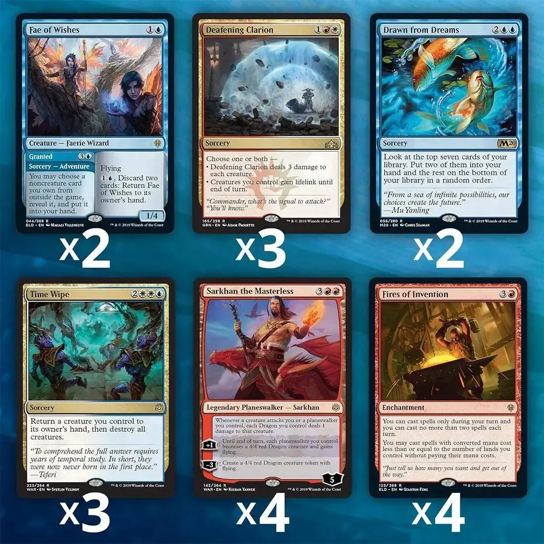 Magic: The Gathering [Challenger 2020] - Allied Fires Challenger Deck (Blue, Red & White) - Image 3
