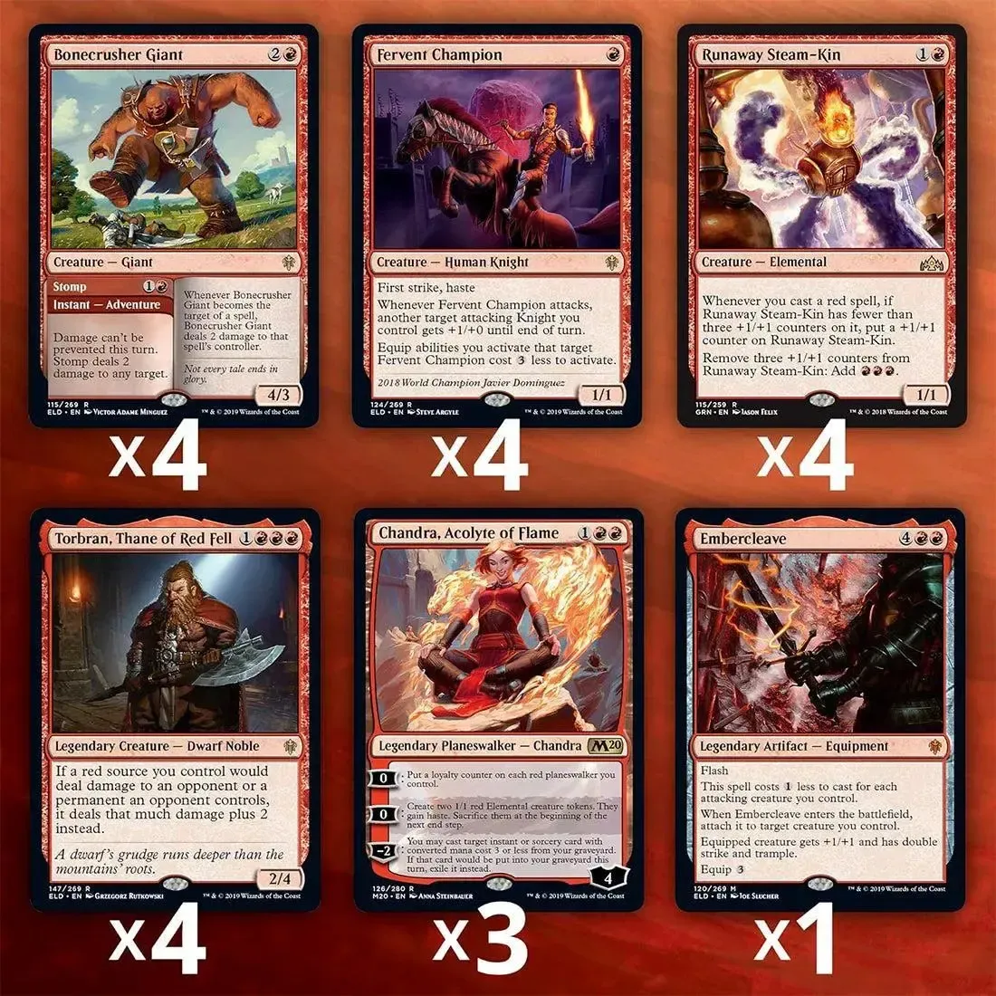 Magic: The Gathering [Challenger 2020] - Cavalcade Charge Challenger Deck (Mono Red) - Image 3