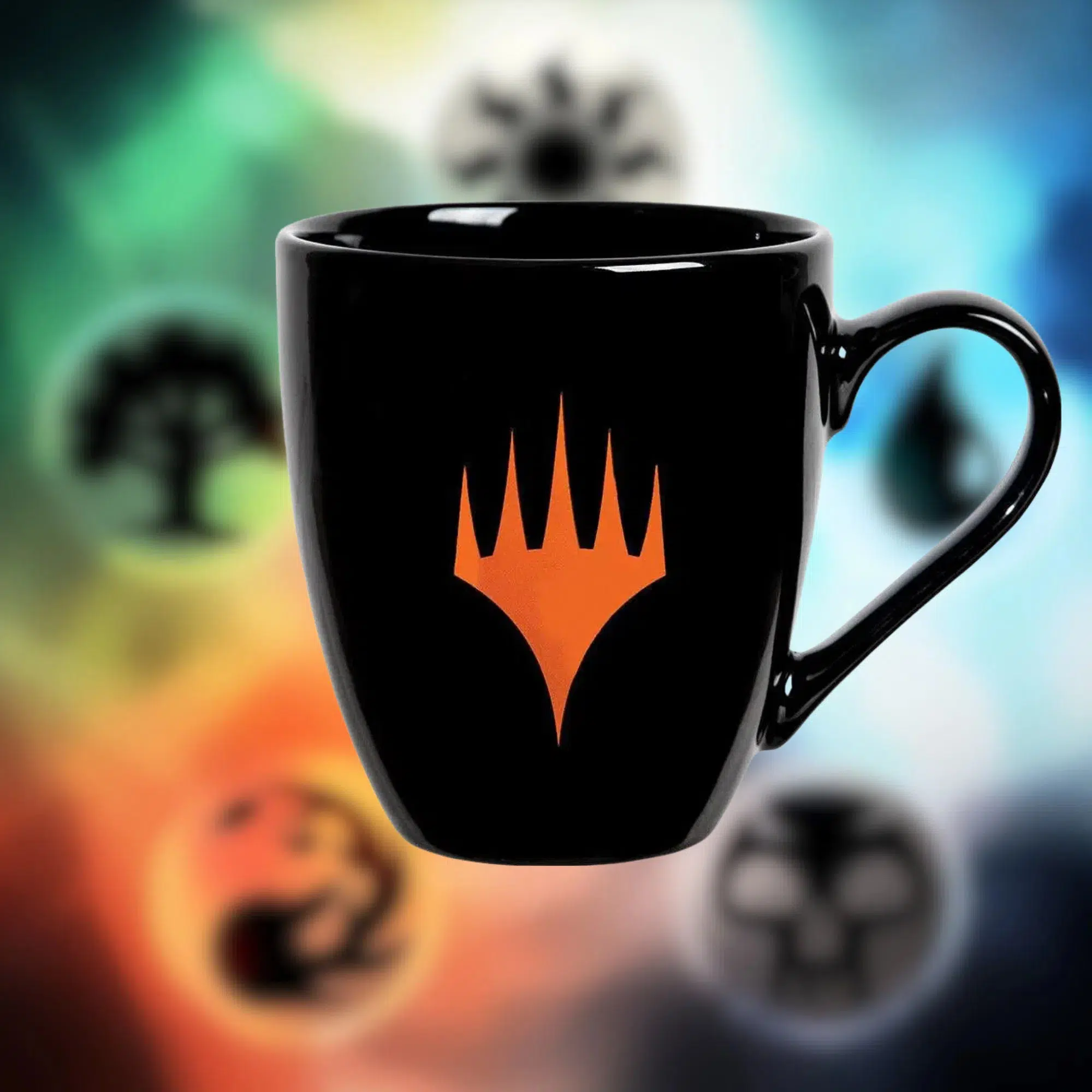 Magic: the Gathering - "Channel Your Power" Planeswalker & Mana Symbols Mug (Ceramic, 16 oz.) - Bioworld - Image 4
