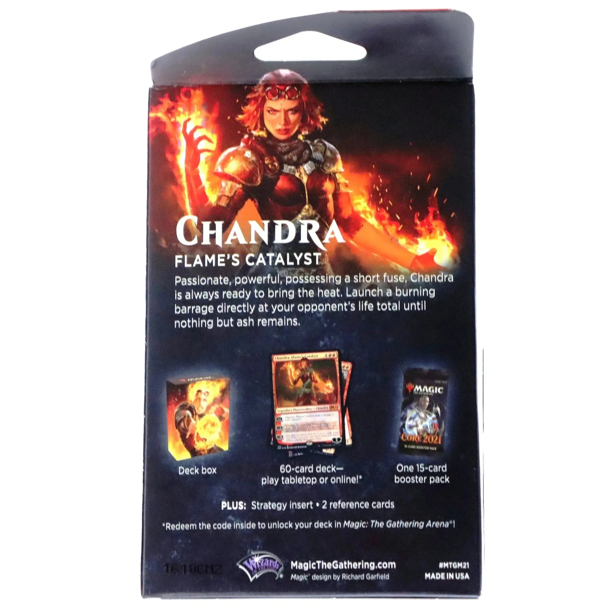 Magic: The Gathering [Core 2021] - Chandra, Flame's Catalyst Planeswalker Deck - Image 2