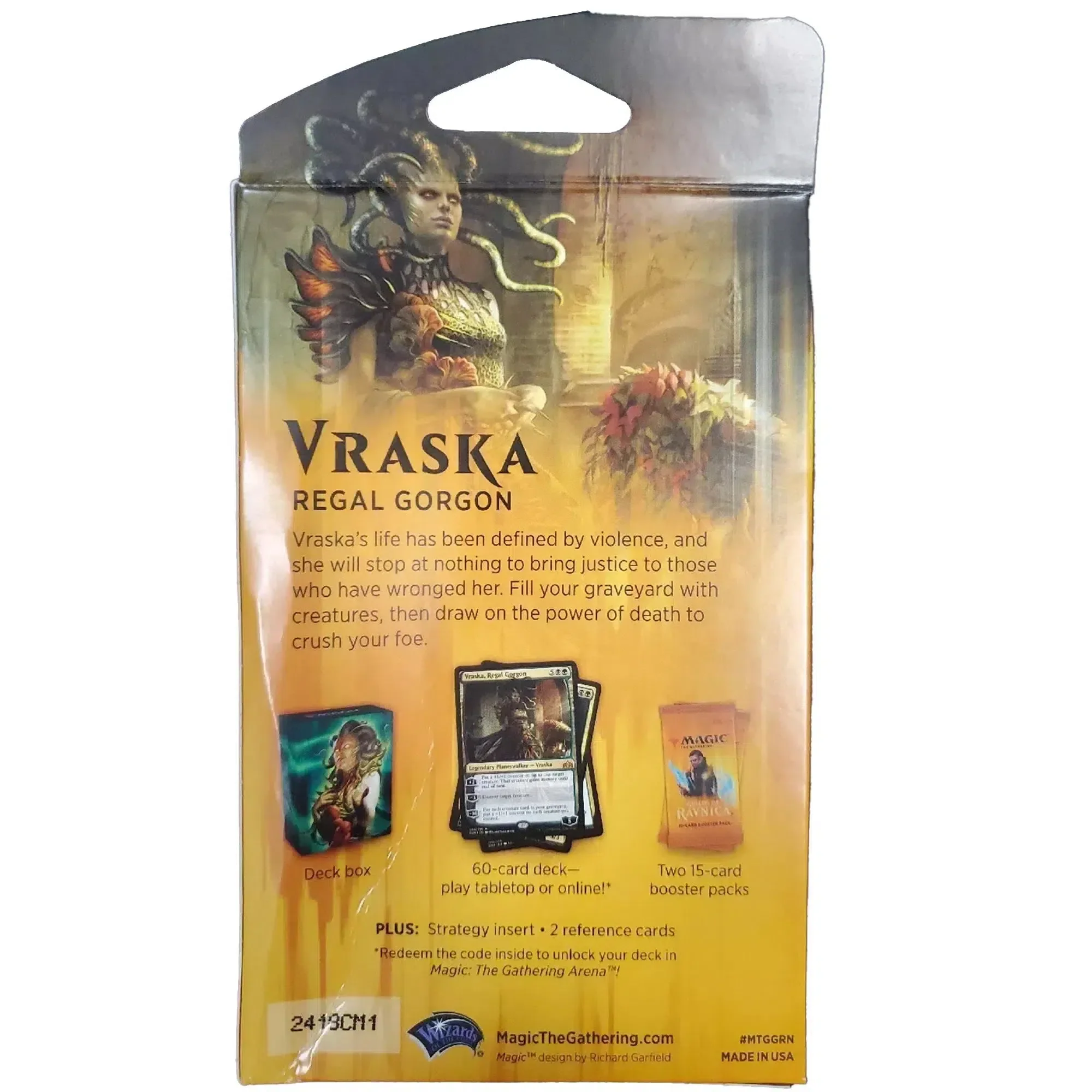 Magic: The Gathering [Guilds of Ravnica] - Vraska, Regal Gorgon Planeswalker Deck - Image 2