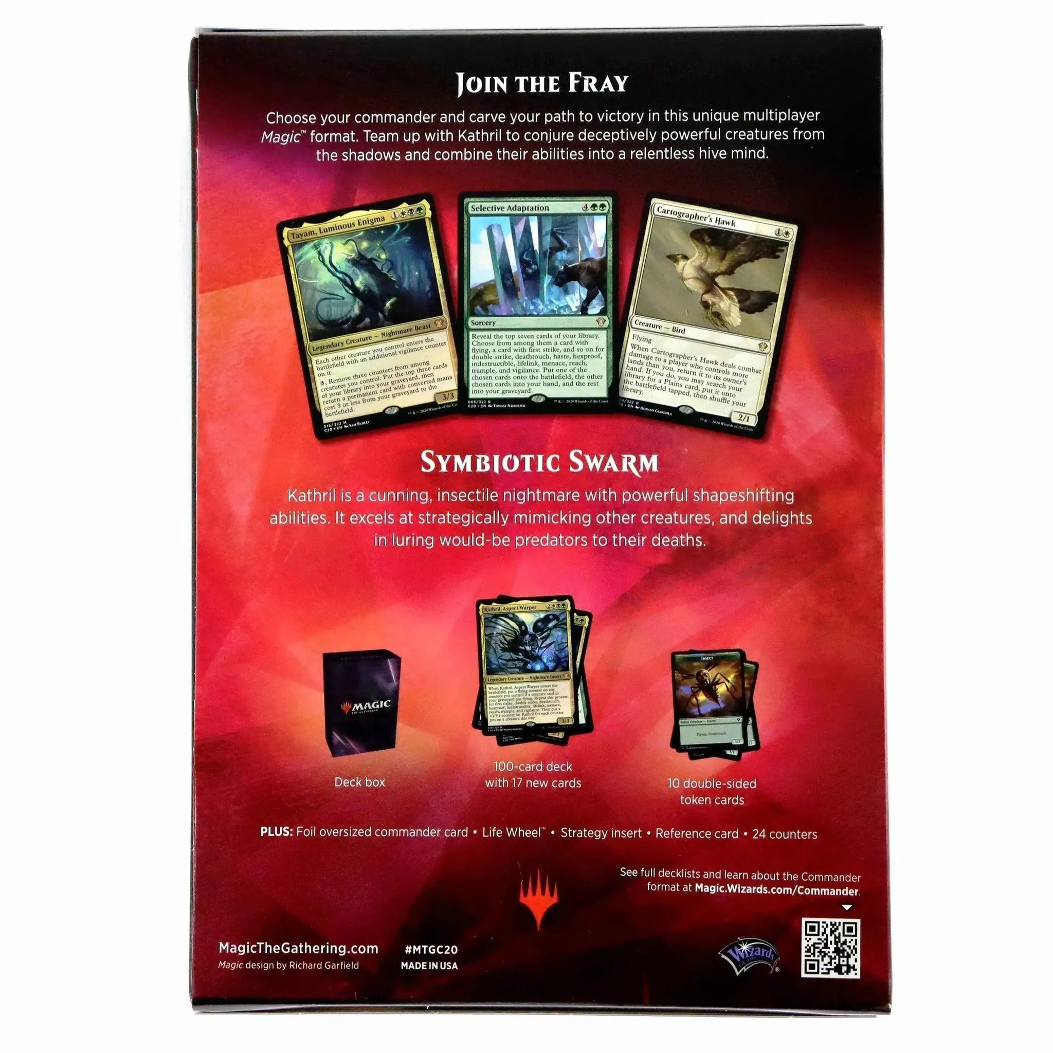Magic: The Gathering [Ikoria: Lair of Behemoths] - Symbiotic Swarm Commander Deck - Image 2