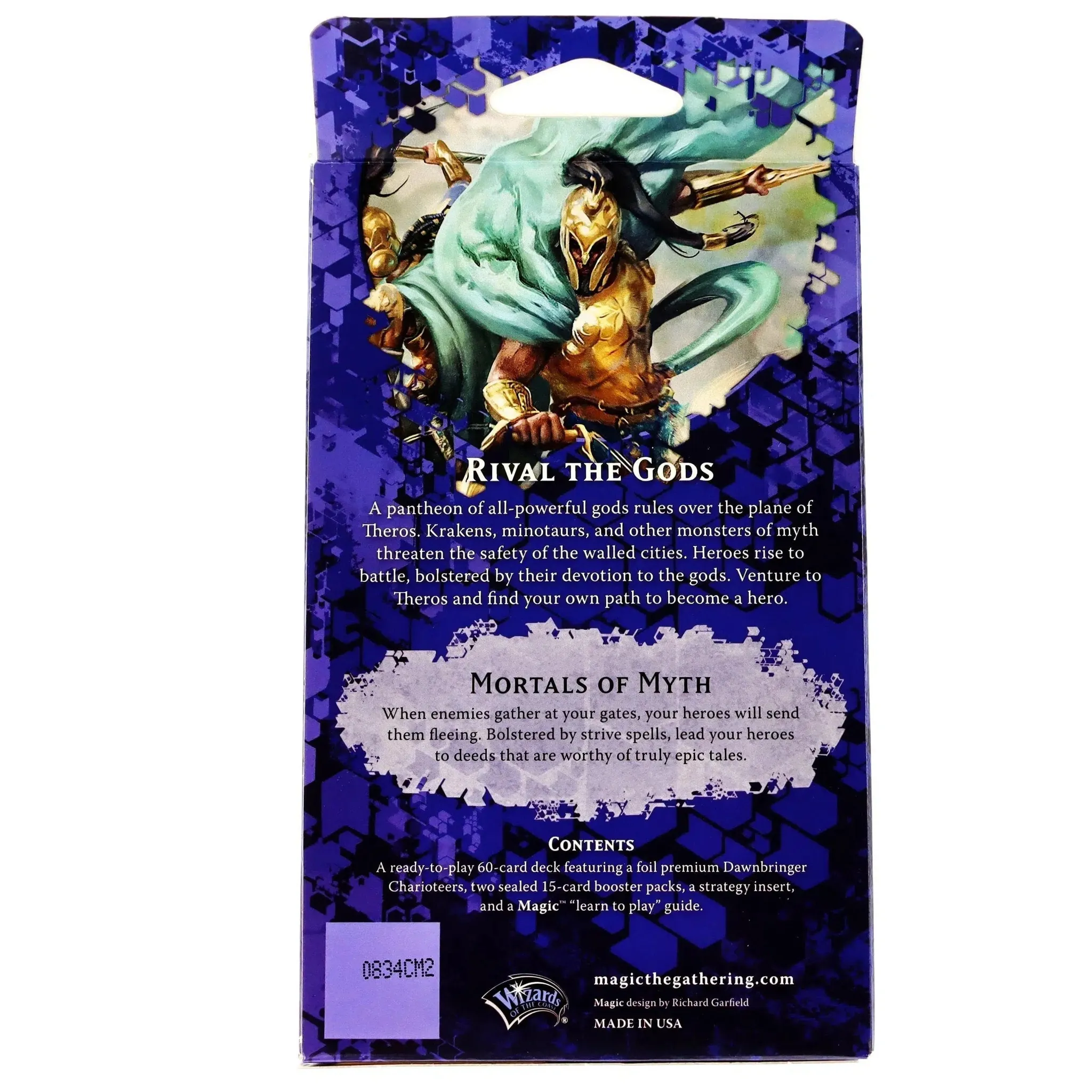 Magic: The Gathering [Journey Into Nyx] - Mortals of Myth Intro Pack (Theme Deck) - Image 2