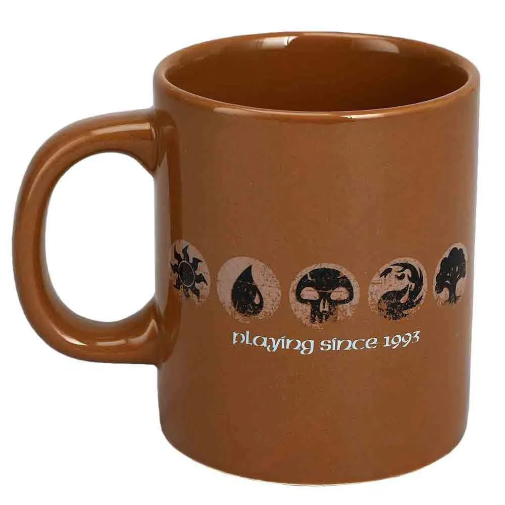 Magic: the Gathering - Retro Logo & Mana Symbols Mug (Ceramic, 16 oz.) - Bioworld - Image 2