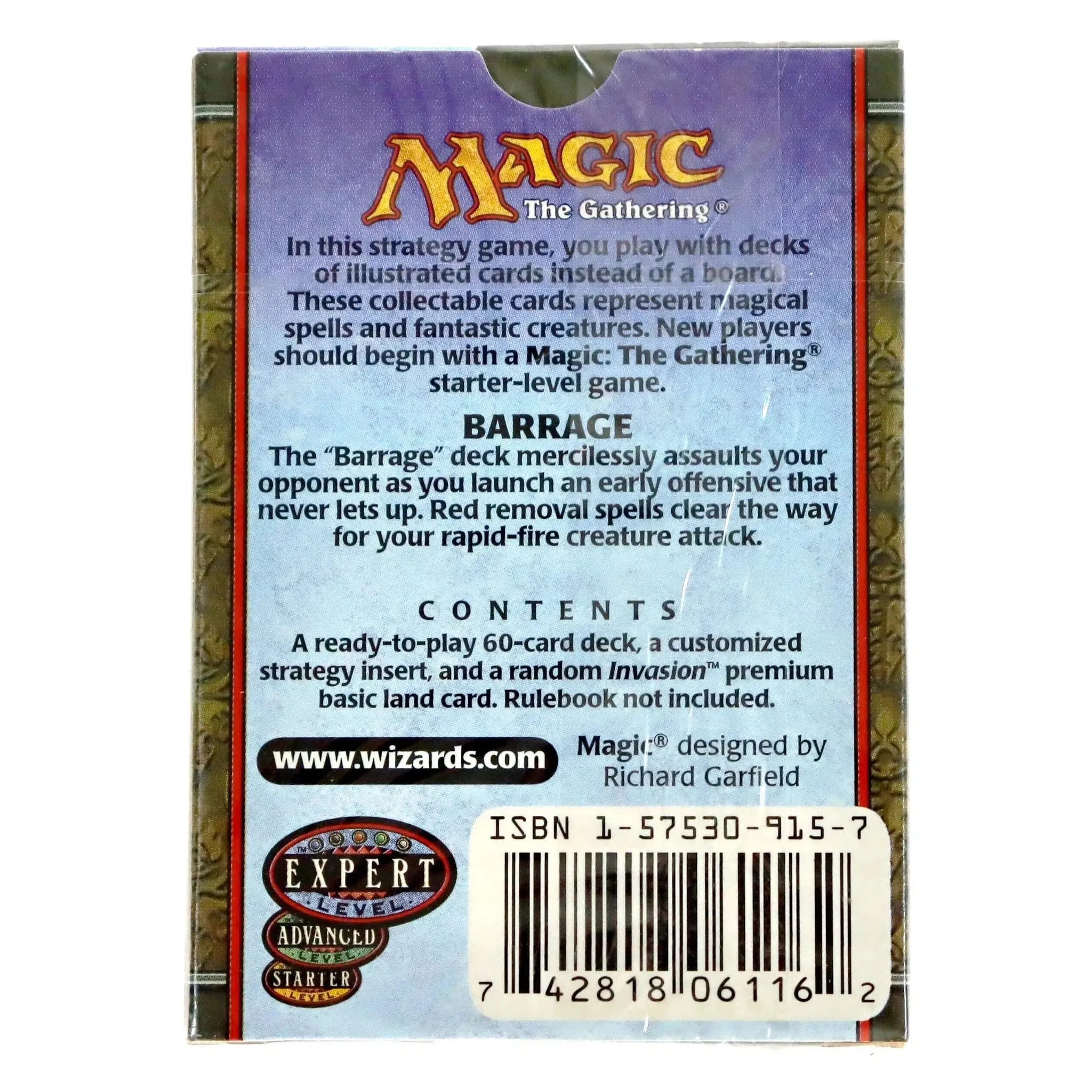 Magic: The Gathering [Planeshift] - Barrage Theme Deck - Image 2