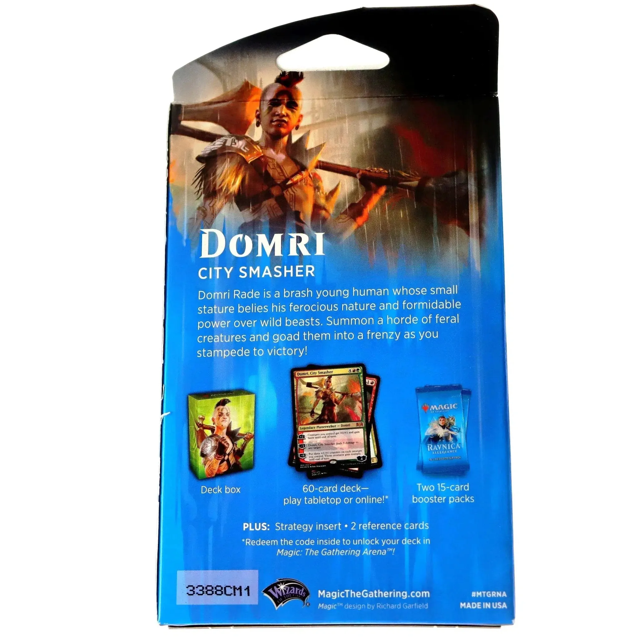 Magic: The Gathering [Ravnica Allegiance] - Domri, City Smasher Planeswalker Deck - Image 2