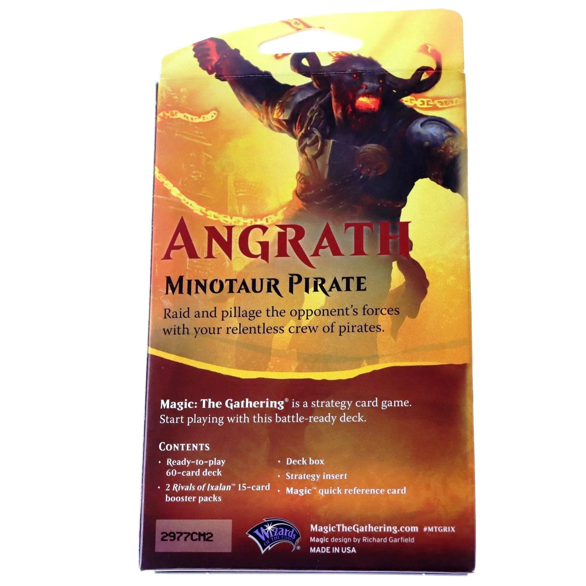 Magic: The Gathering [Rivals of Ixalan] - Angrath, Minotaur Pirate Planeswalker Deck - Image 2