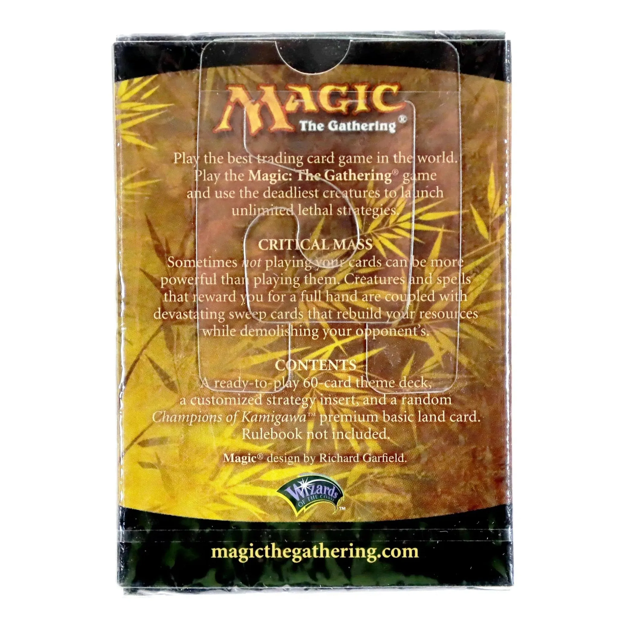 Magic: The Gathering [Saviors of Kamigawa] - Critical Mass Theme Deck - Image 2