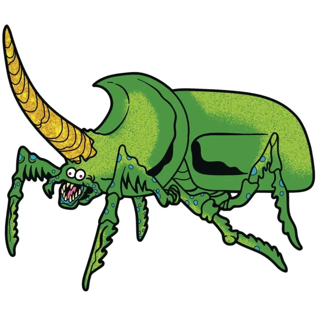 Magic The Gathering [Secret Lair: Buggin' Out] - Giant Adephage Pin Badge (Limited Edition, Augmented Reality) - Pinfinity - (015) - Image 3