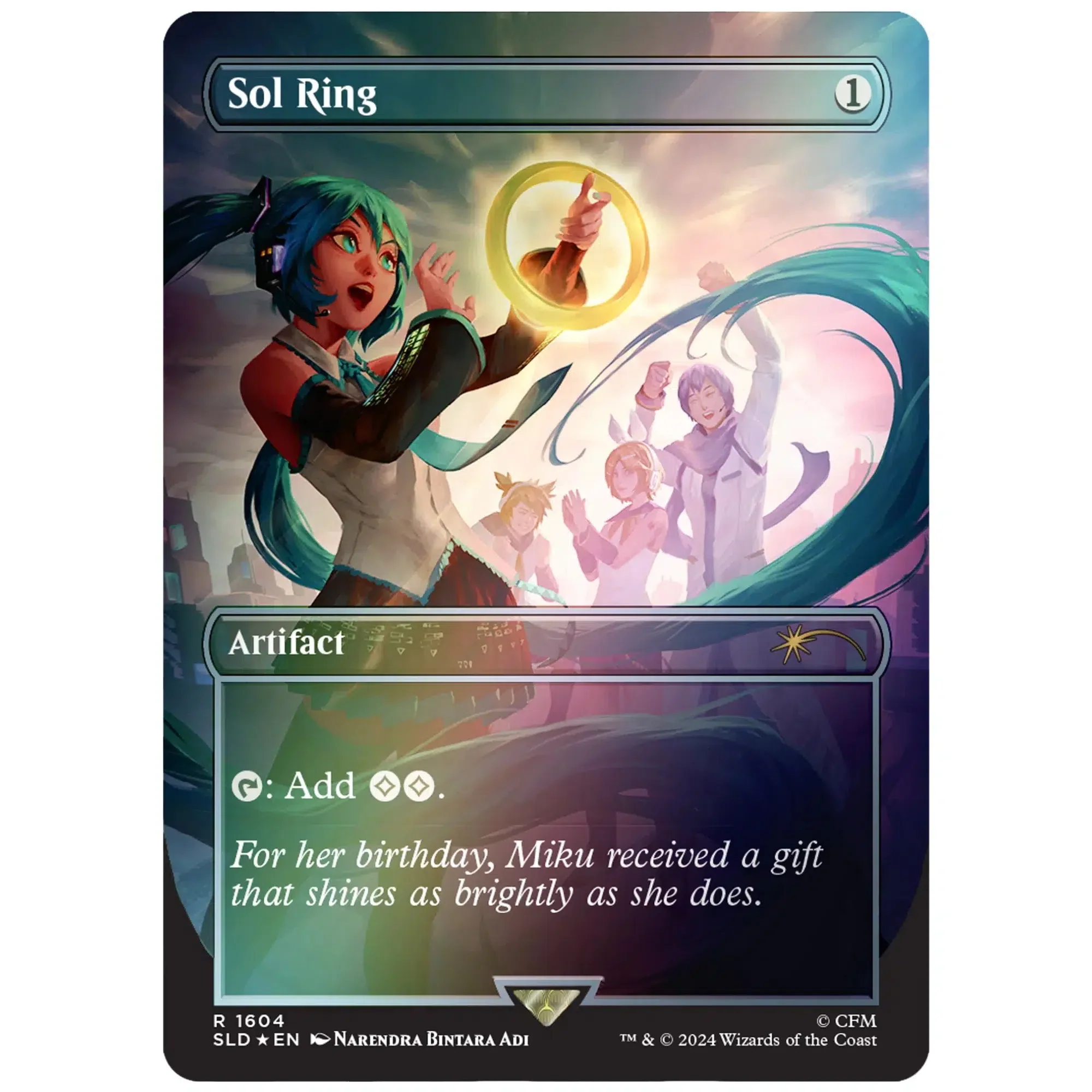 Magic: The Gathering [Secret Lair x Hatsune Miku: Digital Sensation] - Alternative Art Card Set (Rainbow Foil Edition) - Wizards of the Coast - Secret Lair Drop Series - Image 3