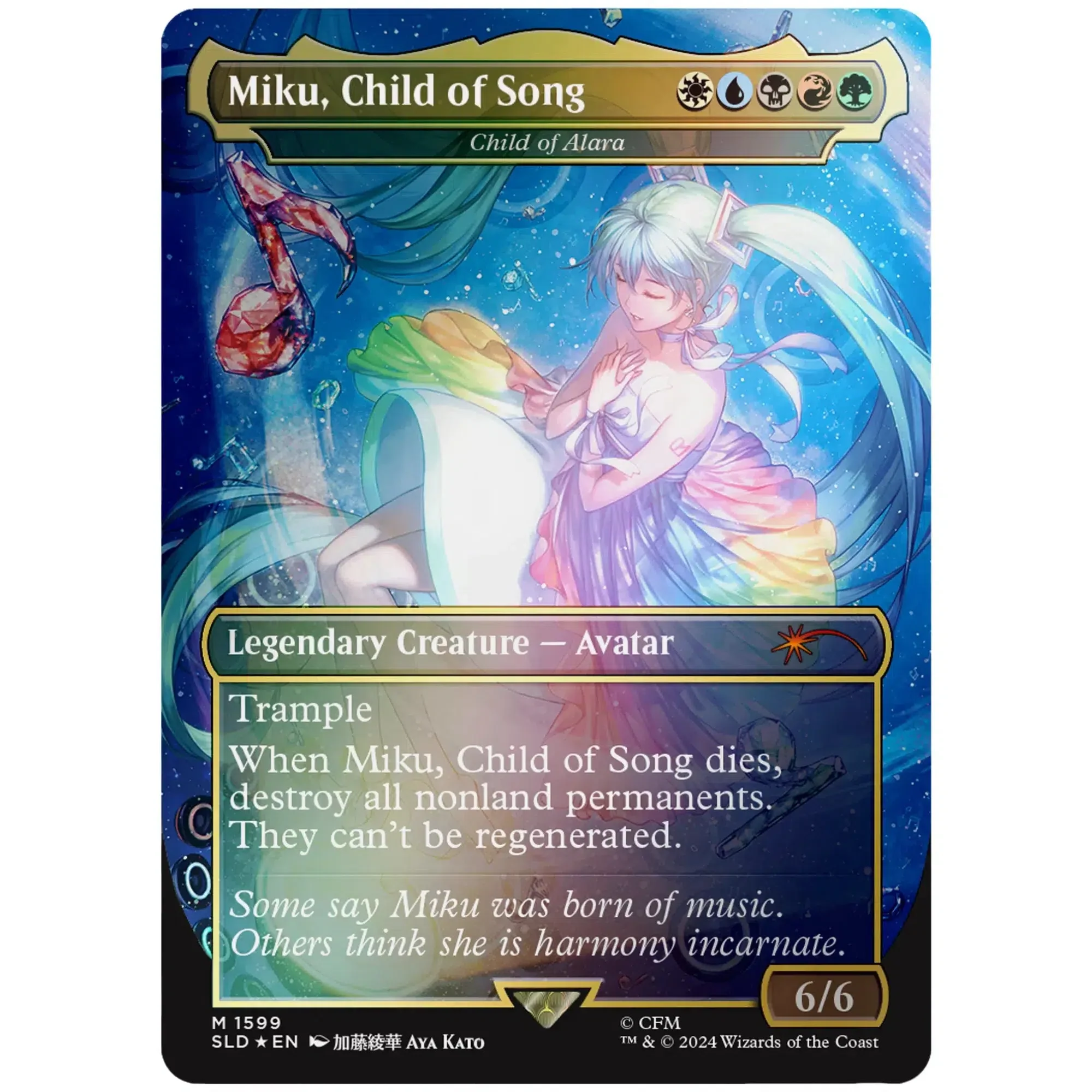 Magic: The Gathering [Secret Lair x Hatsune Miku: Digital Sensation] - Alternative Art Card Set (Rainbow Foil Edition) - Wizards of the Coast - Secret Lair Drop Series - Image 5