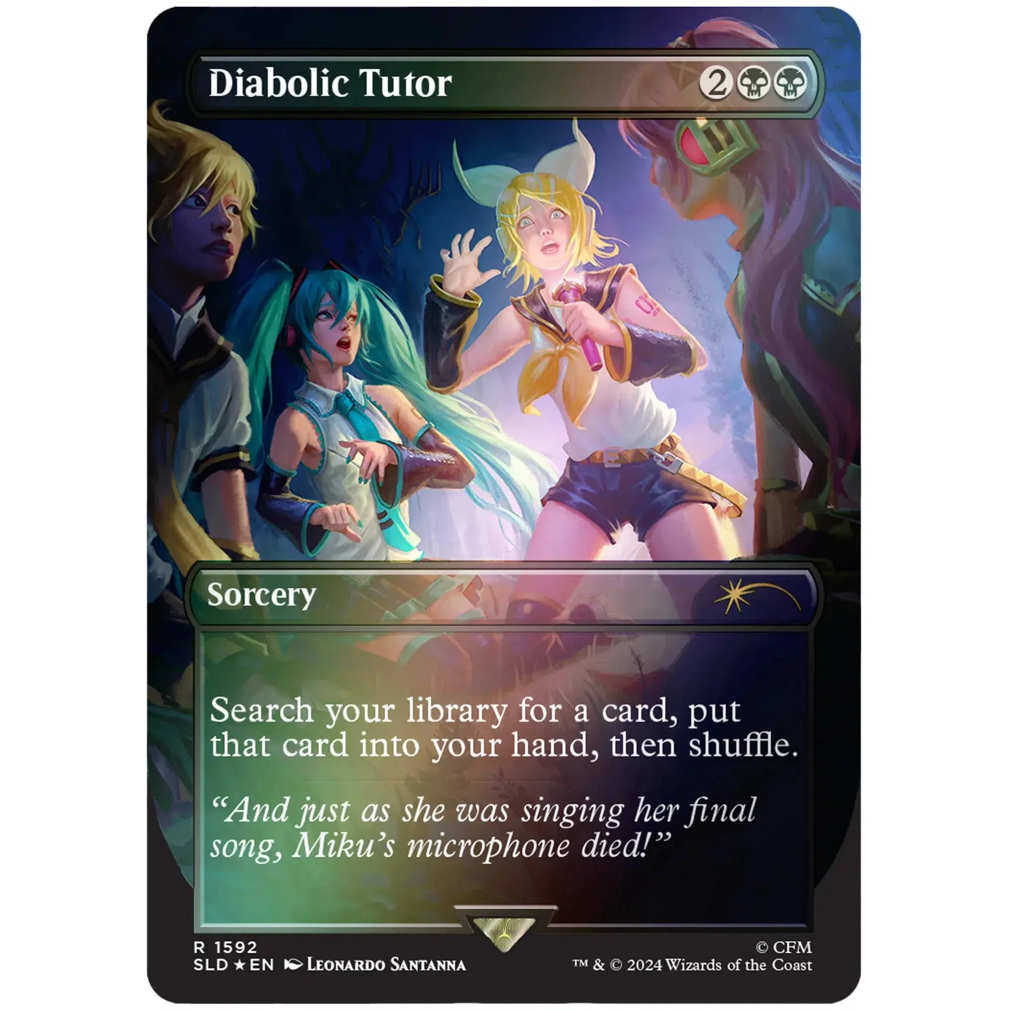 Magic: The Gathering [Secret Lair x Hatsune Miku: Digital Sensation] - Alternative Art Card Set (Rainbow Foil Edition) - Wizards of the Coast - Secret Lair Drop Series - Image 7