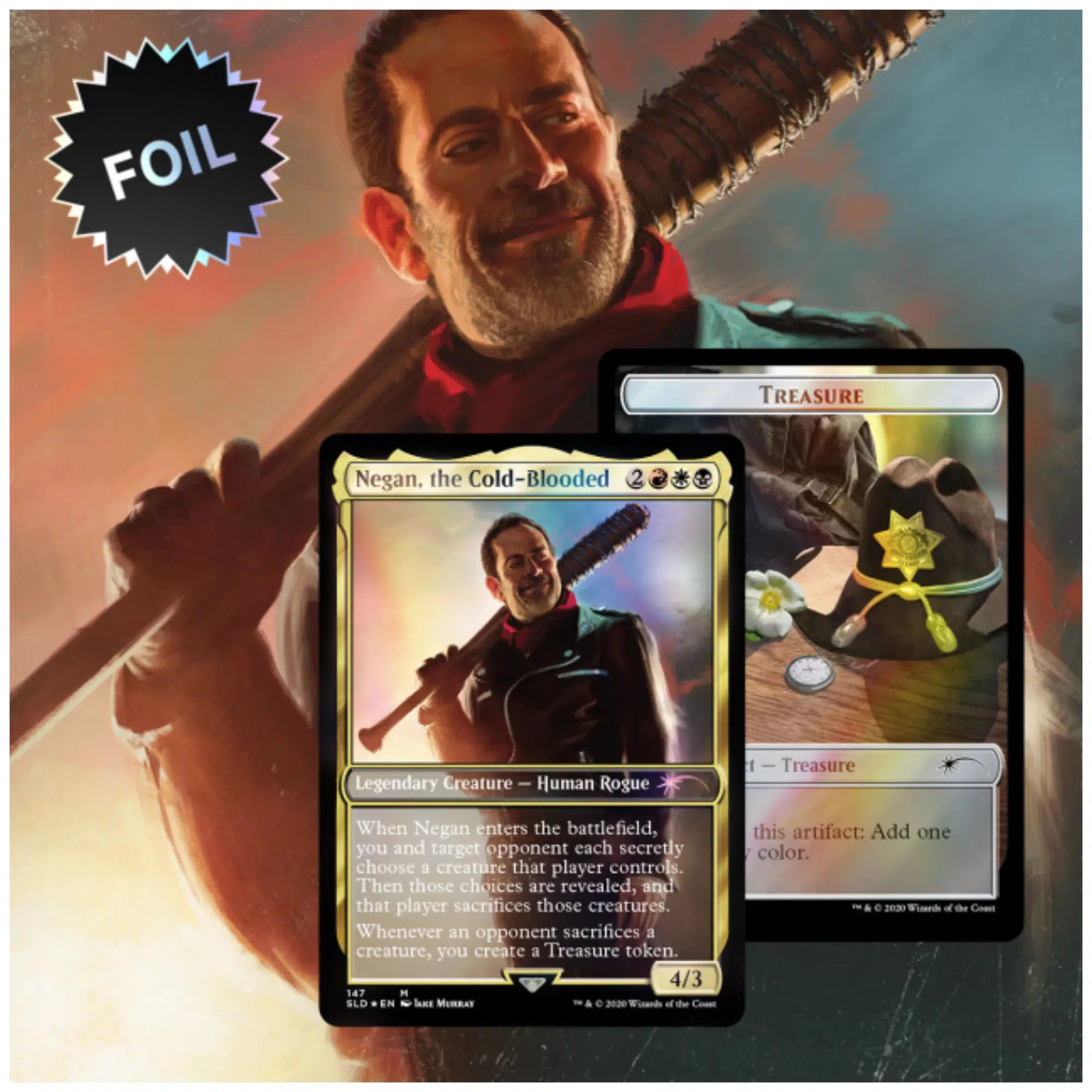 Magic: The Gathering [Secret Lair x The Walking Dead] - Alternative Art Card Set - Wizards of the Coast - Secret Lair Drop Series - Image 3