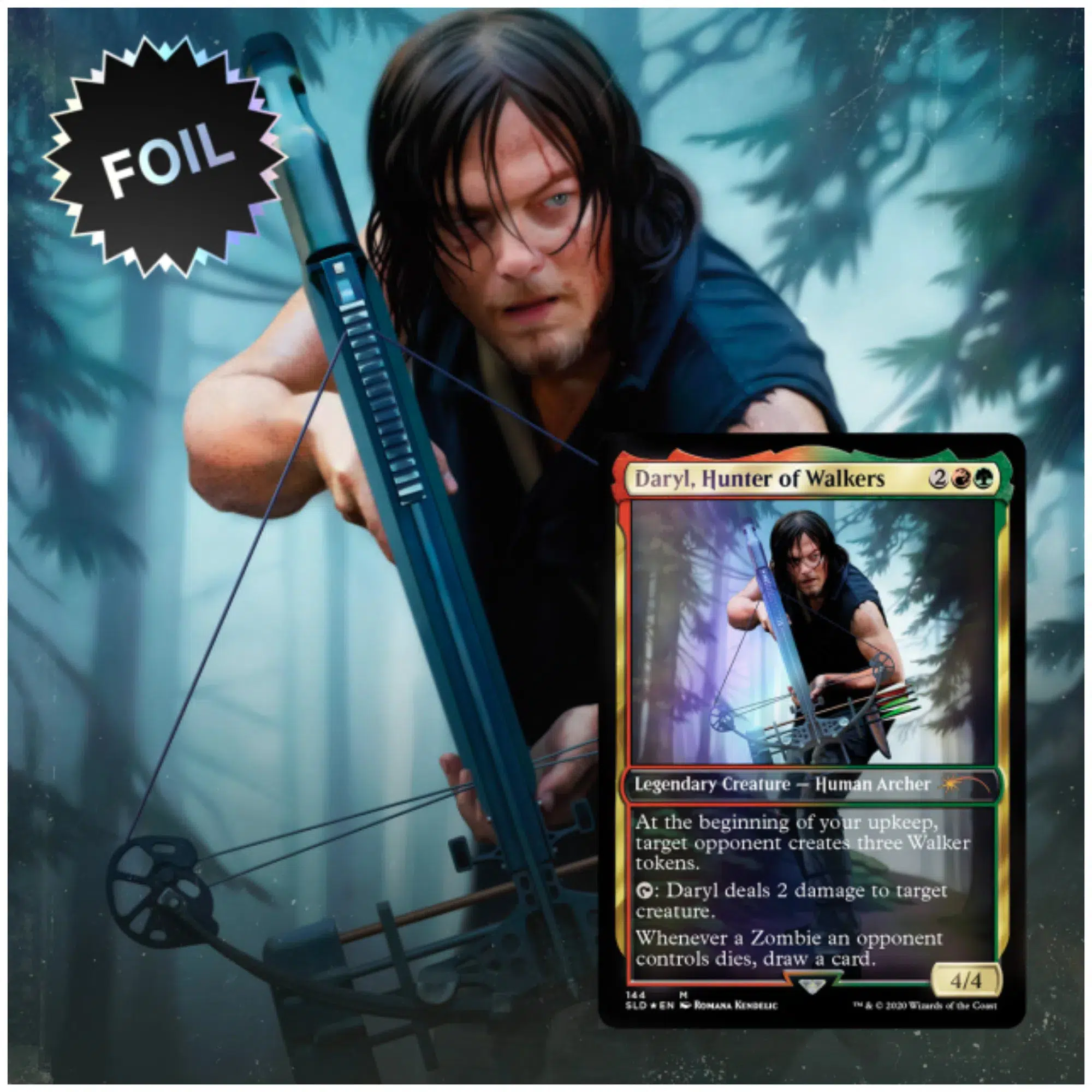 Magic: The Gathering [Secret Lair x The Walking Dead] - Alternative Art Card Set - Wizards of the Coast - Secret Lair Drop Series - Image 5