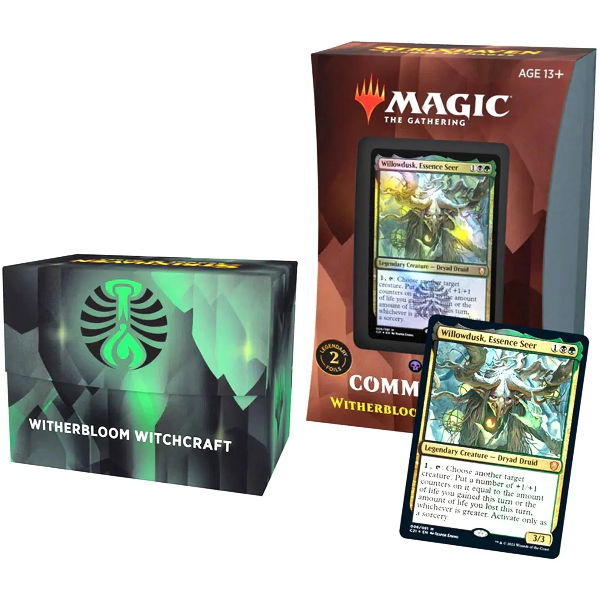 Magic: The Gathering [Strixhaven: School of Mages] - Witherbloom Witchcraft Commander Deck - Wizards of the Coast - Image 2