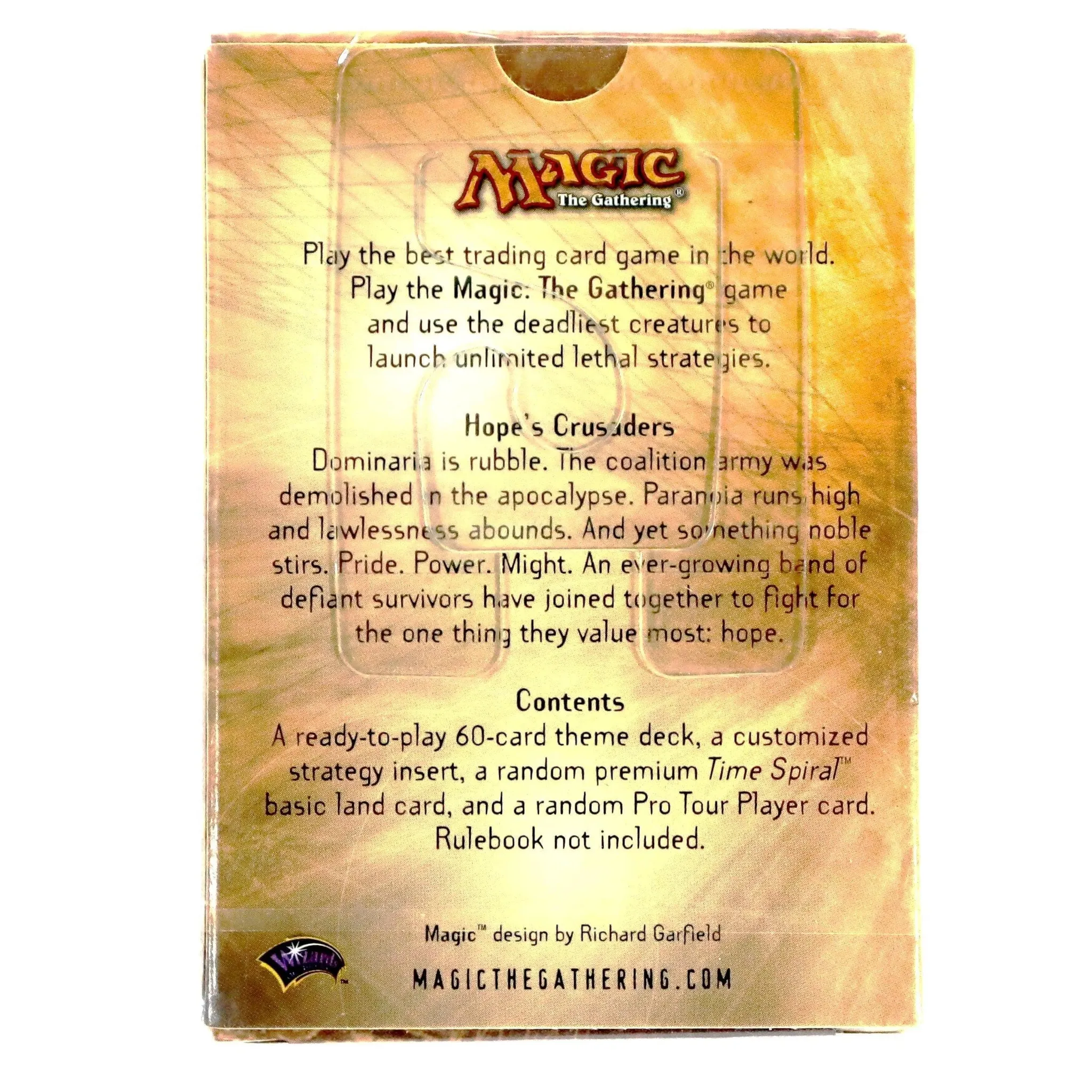 Magic: The Gathering [Time Spiral] - Hope's Crusaders Theme Deck - Image 2