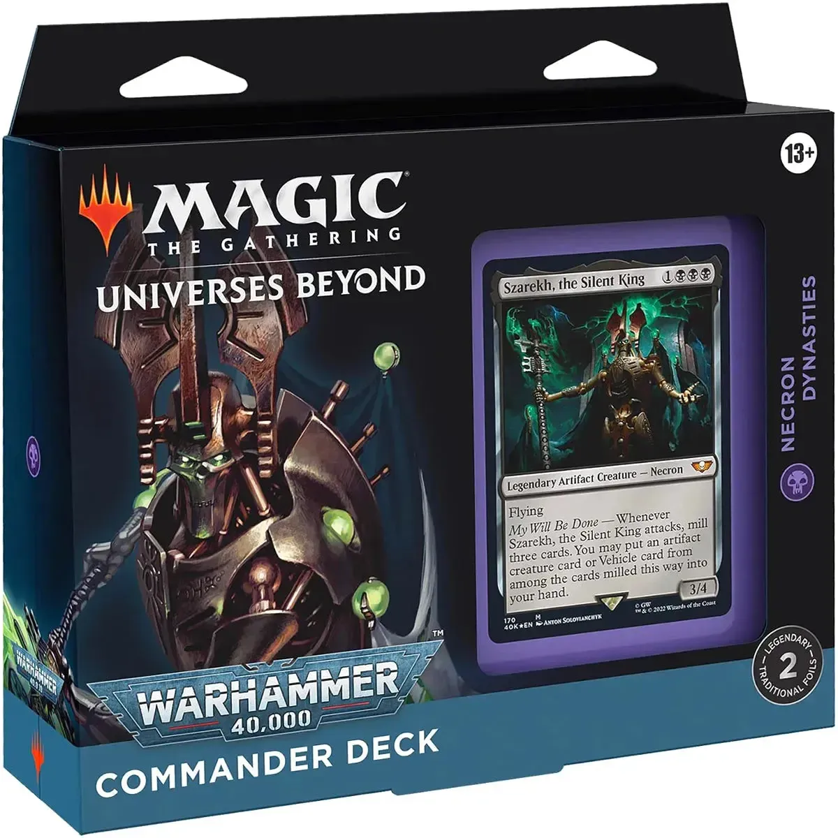 Magic: The Gathering [Universes Beyond: Warhammer 40,000] - Necron Dynasties Commander Deck