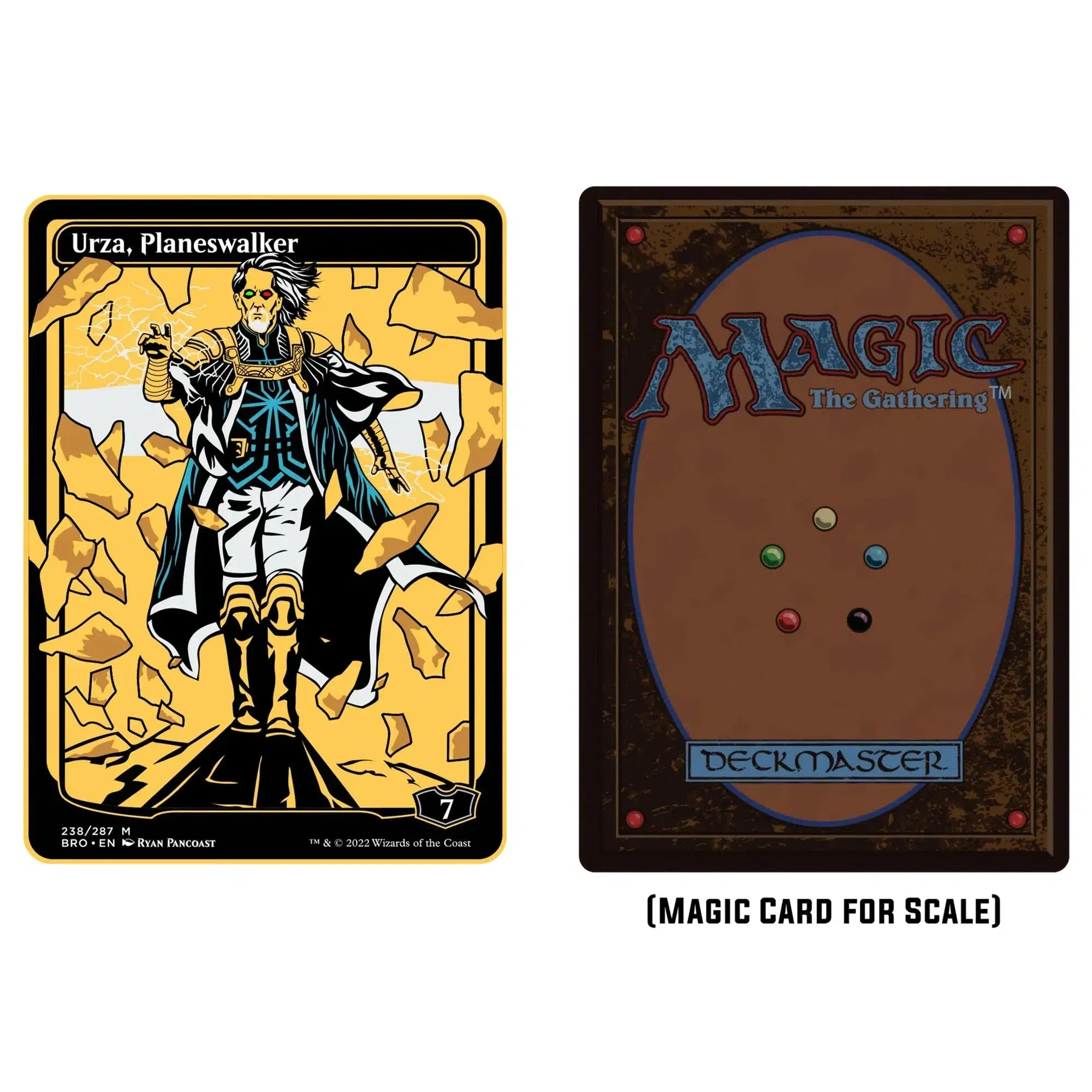 Magic: The Gathering - Urza, Planeswalker Pin Badge (#068 XL, Limited Edition, Augmented Reality) - Pinfinity - Image 3
