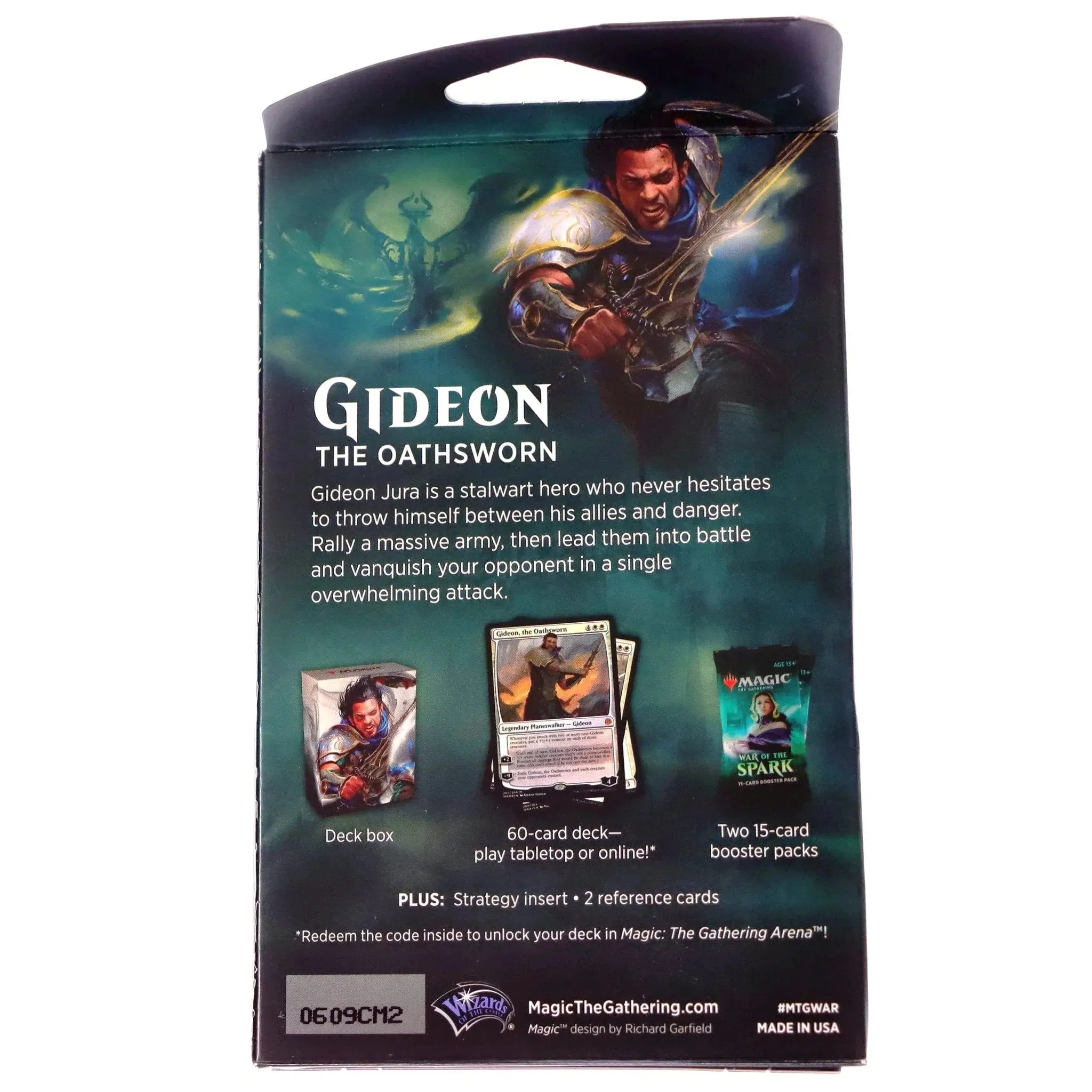 Magic: The Gathering [War of the Spark] - Gideon, the Oathsworn Planeswalker Deck - Image 2