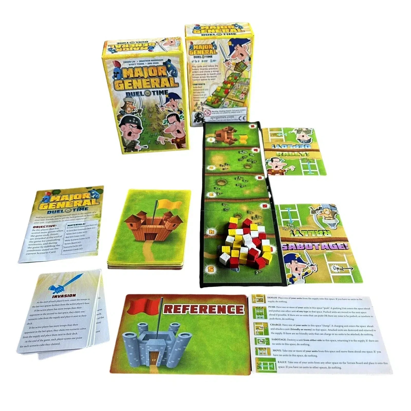 Major General: Duel of Time - Card Game - APE Games - Image 2