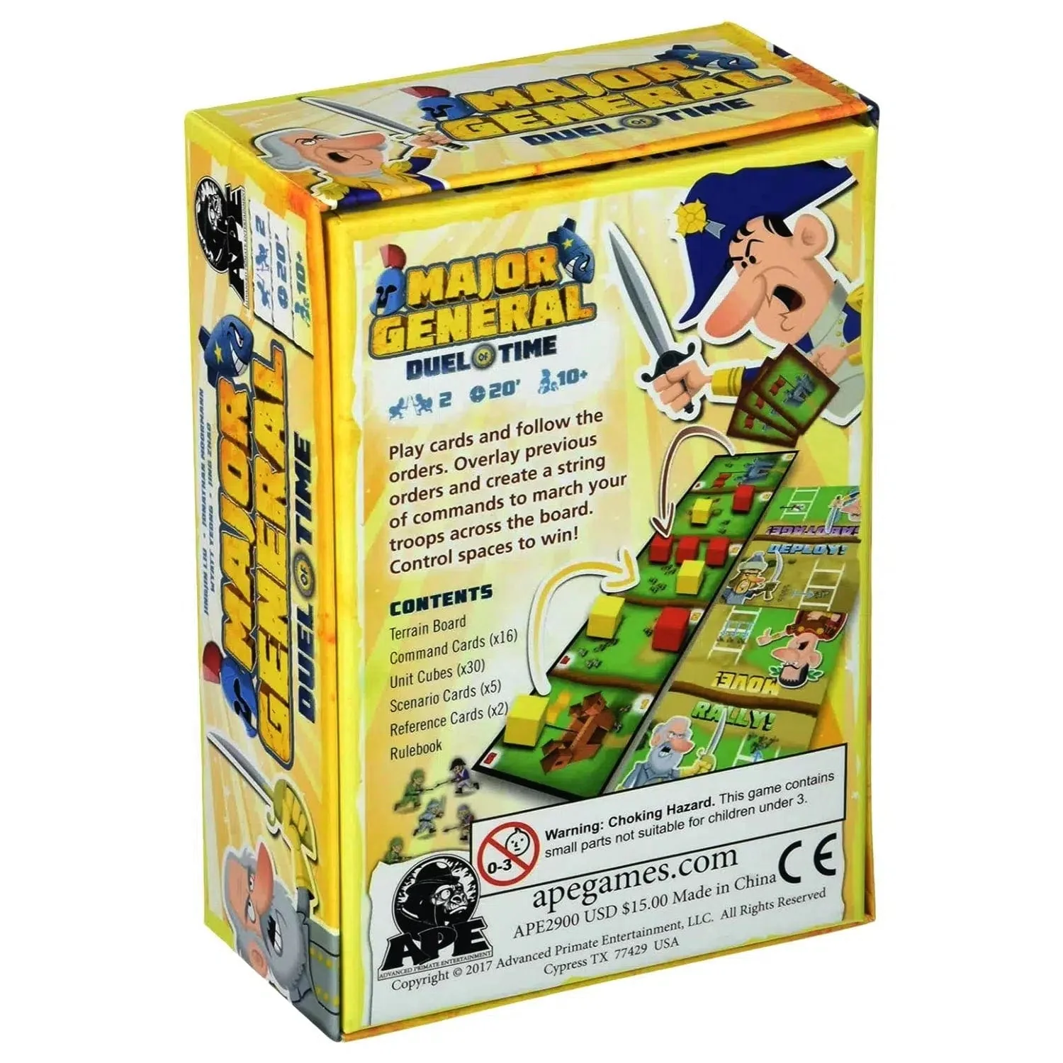 Major General: Duel of Time - Card Game - APE Games - Image 6