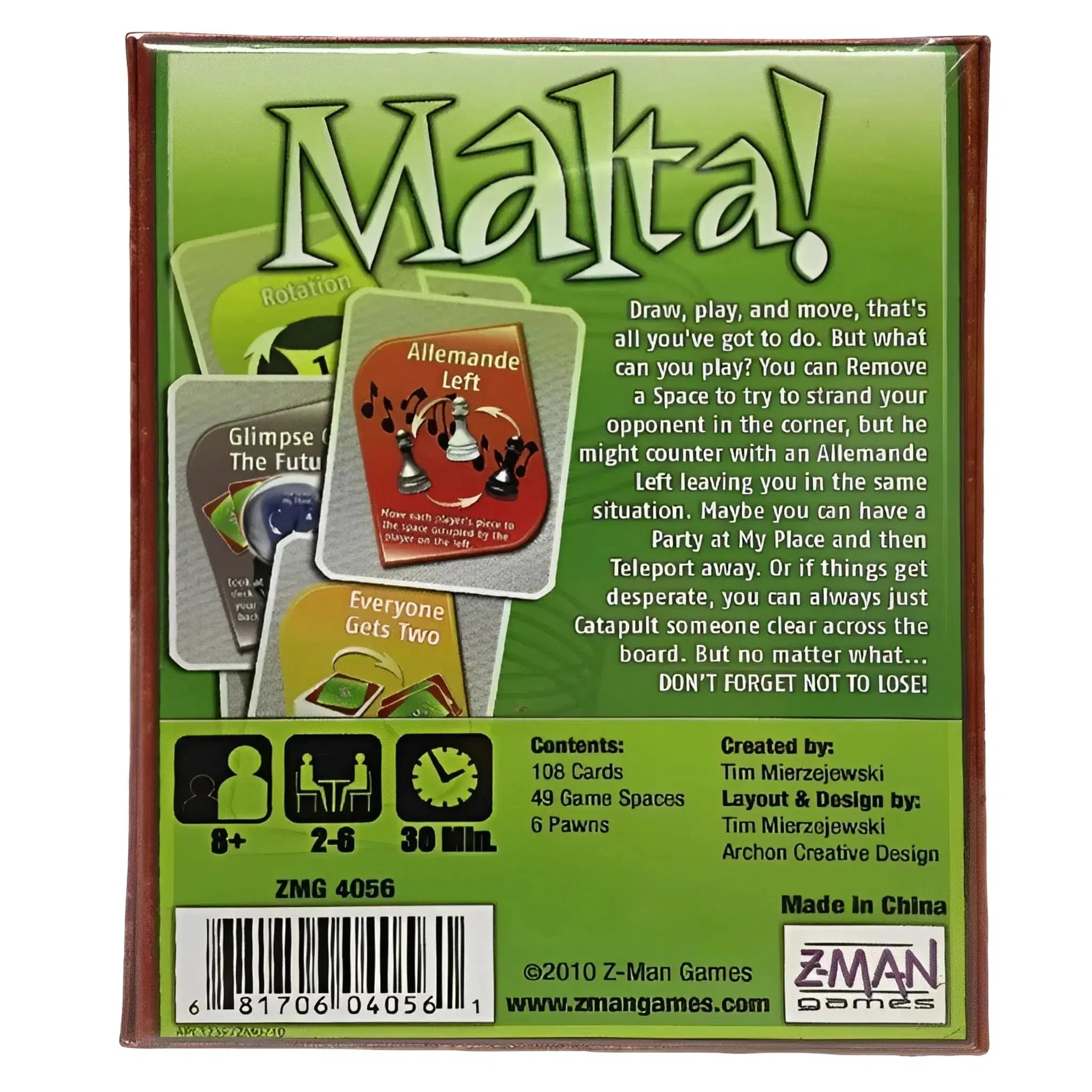 Malta! - Card Game - Z-Man Games - Image 4