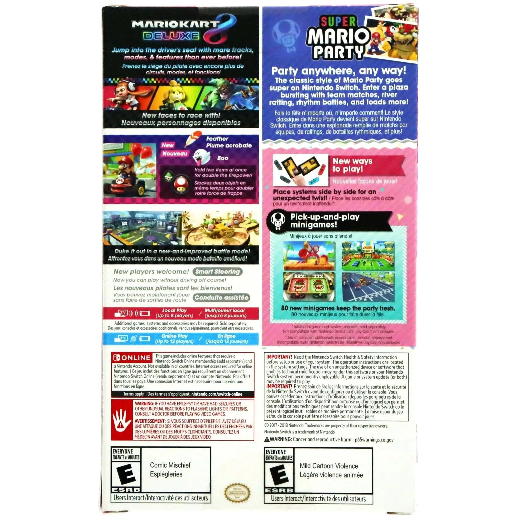 Mario Kart 8 Deluxe + Super Mario Party Double Pack - Nintendo Switch - Image 3