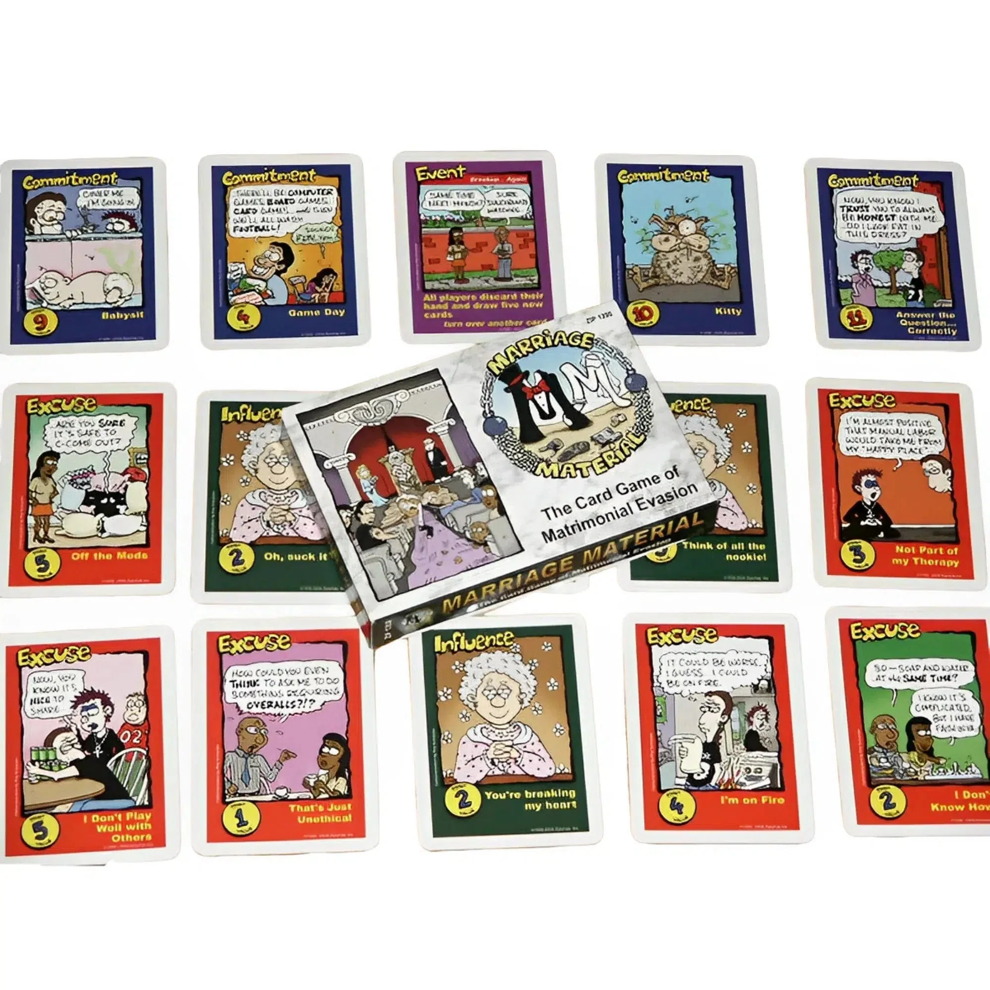 Marriage Material - The Card Game of  Matrimonial Evasion - Zipwhaa - Image 2