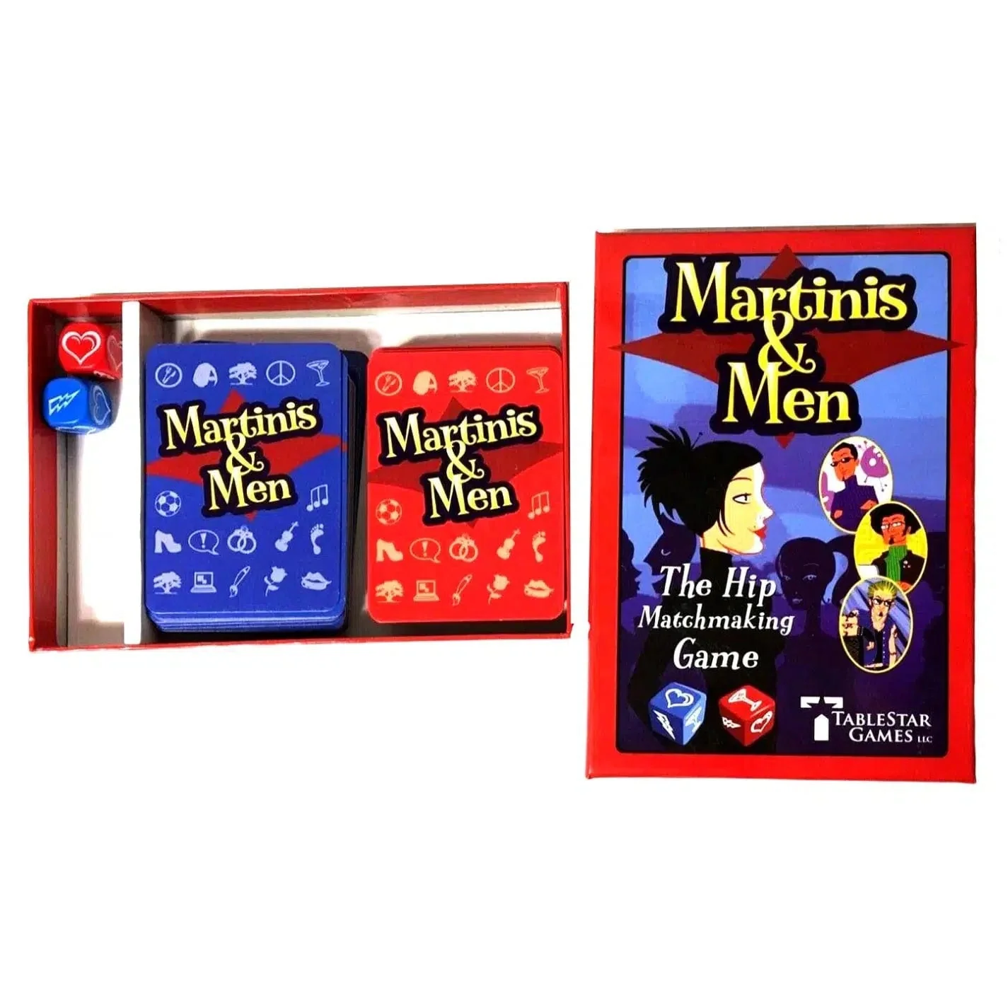 Martinis & Men: The Hip Matchmaking Game - Card Game - TableStar Games - Image 2