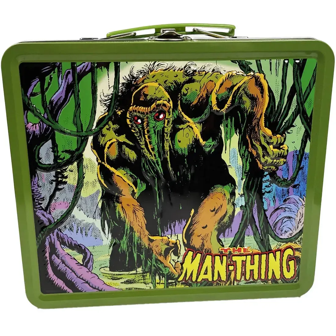 Marvel - 1974 Comic Cover Art of The Man-Thing Lunchbox & Beverage Container Set (Limited Edition: 1 of 2,500) - Surreal Entertainment - PREVIEWS Exclusive, Tin Titans Series - Image 2