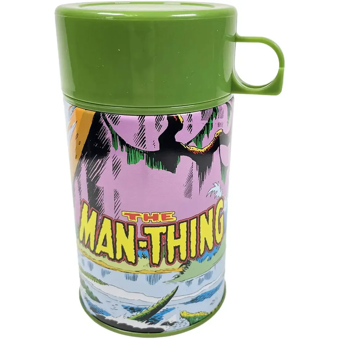 Marvel - 1974 Comic Cover Art of The Man-Thing Lunchbox & Beverage Container Set (Limited Edition: 1 of 2,500) - Surreal Entertainment - PREVIEWS Exclusive, Tin Titans Series - Image 4