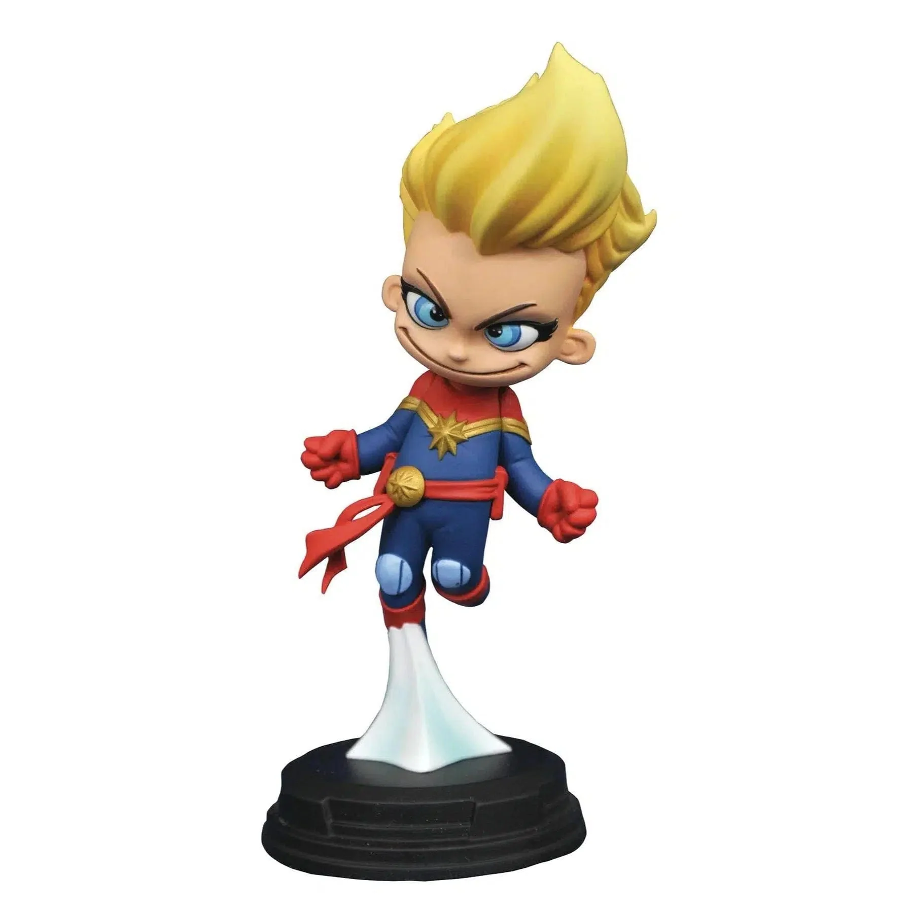 Marvel - Animated-Style Captain Marvel Figure (4", Limited Edition: 1 of 1,200) - Diamond Select Toys
