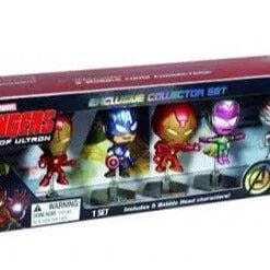 Marvel Avengers: Age of Ultron - Superhero Bobble Head Mini Figures Collector Set - Blip Toys - San Diego Comic-Con 2015 (SDCC) Exclusive - Image 4