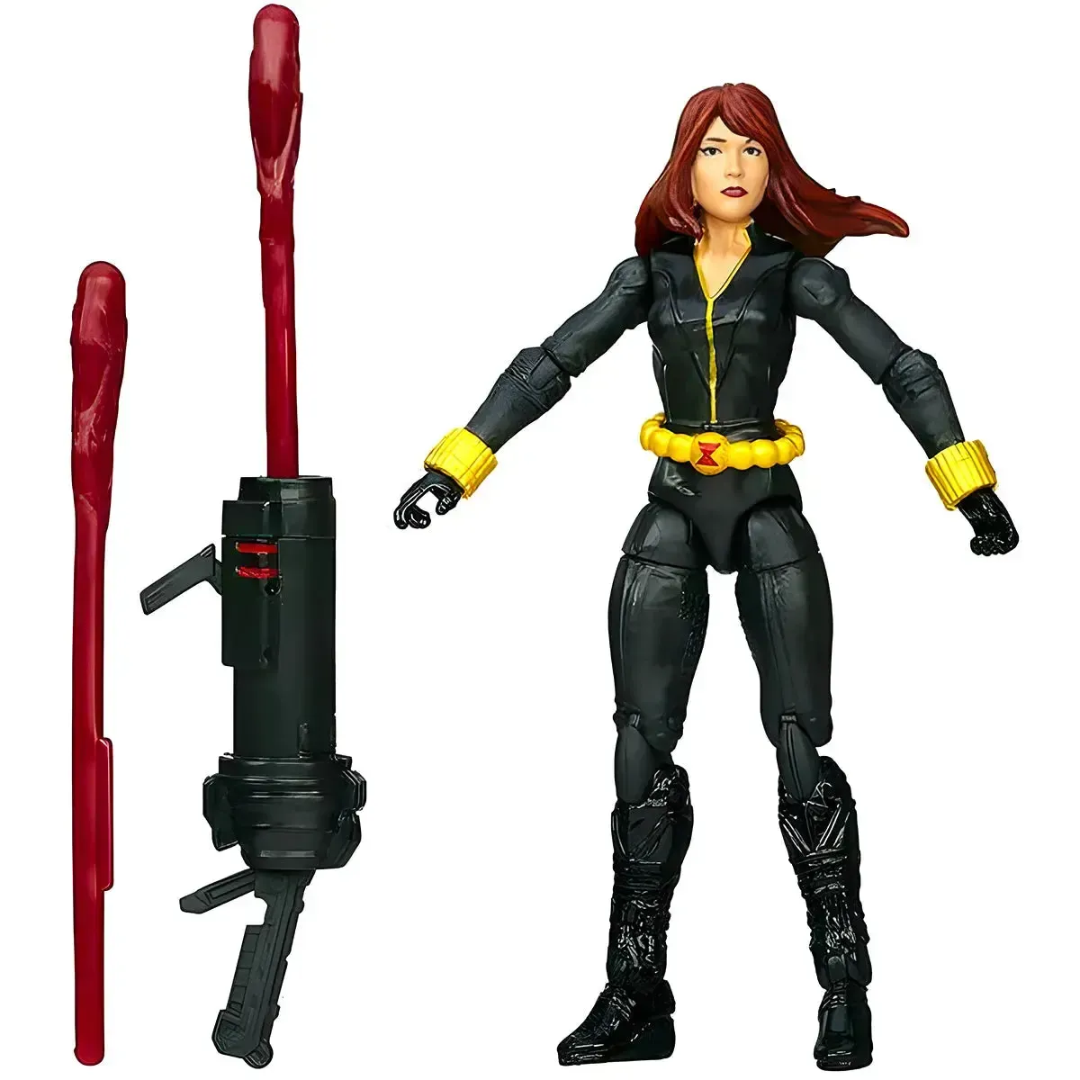 Marvel: Avengers Assemble - Inferno Cannon Black Widow Action Figure (3.5") - Hasbro - S.H.I.E.L.D Gear Series - Image 2