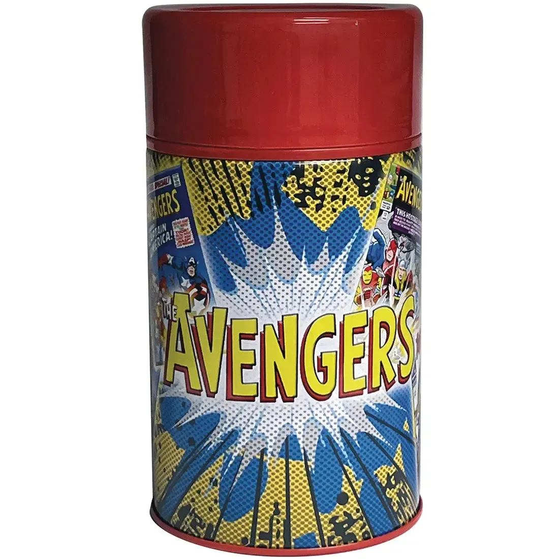Marvel - "Avengers Assemble!" Retro Lunchbox & Beverage Container Set (Limited Edition: 1 of 2,500) - Surreal Entertainment - Tin Titans Series, PREVIEWS Exclusive - Image 5