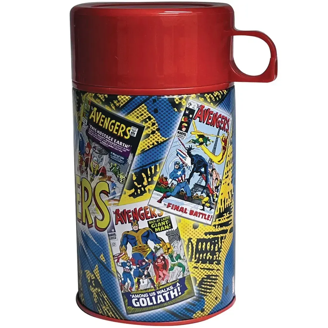 Marvel - "Avengers Assemble!" Retro Lunchbox & Beverage Container Set (Limited Edition: 1 of 2,500) - Surreal Entertainment - Tin Titans Series, PREVIEWS Exclusive - Image 7